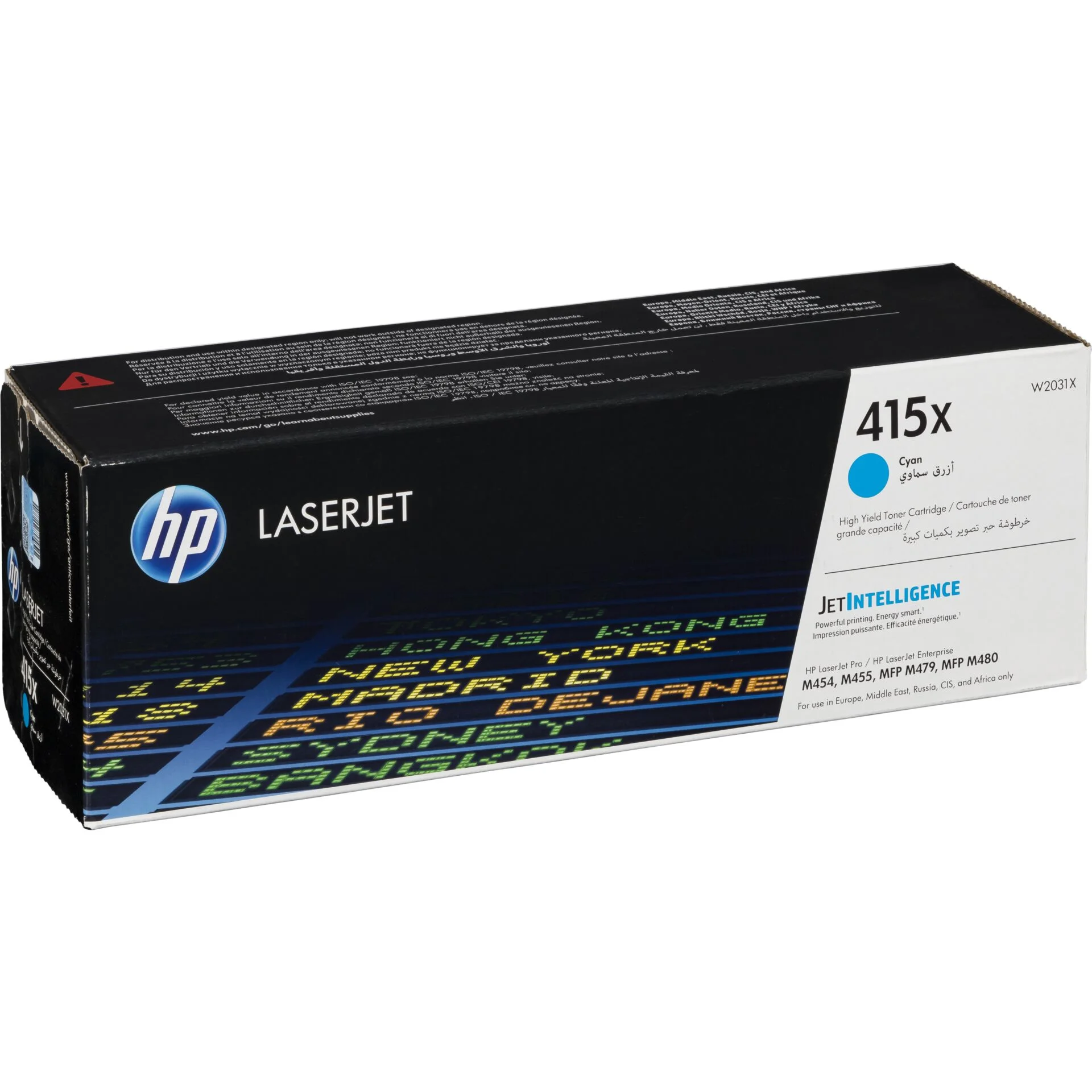 HP Toner 415X W2031X Cyan bis zu 6 000 Seiten Drucker & Scanner