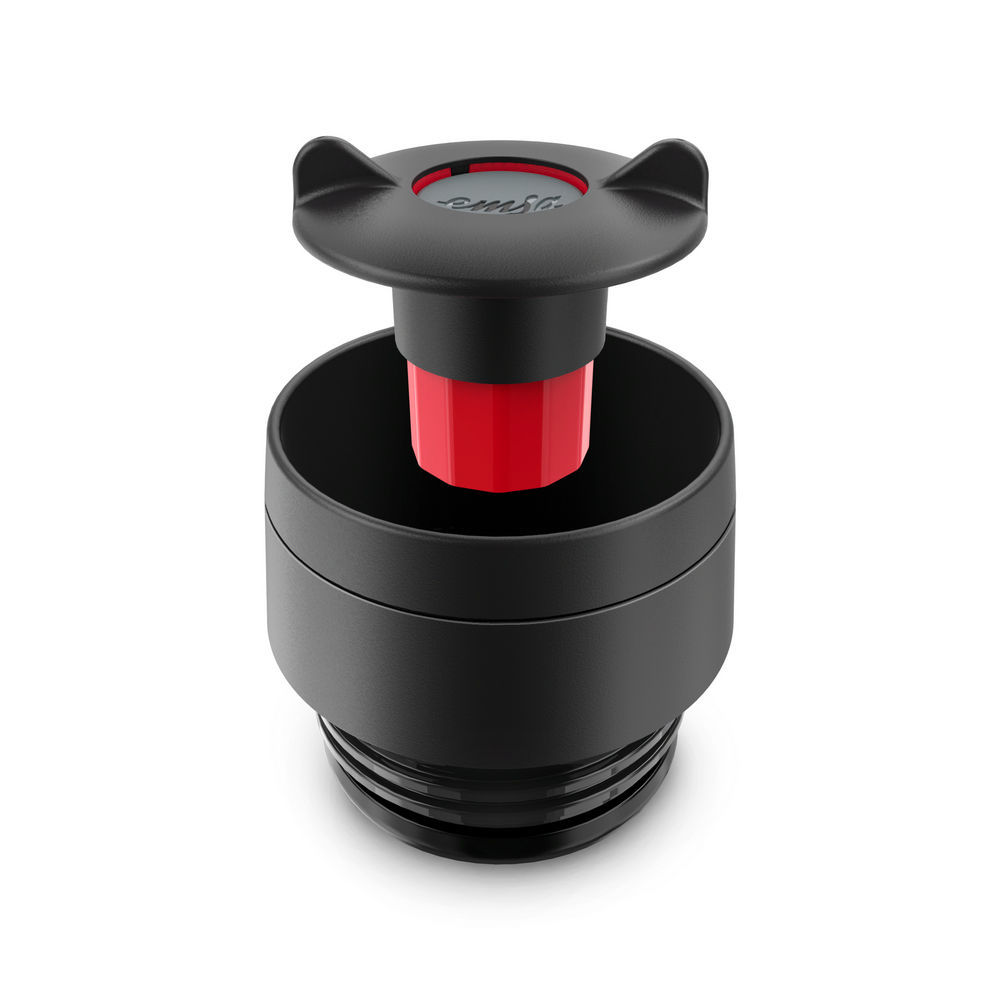 Emsa Isolierbecher Travel Mug  0 5 Liter  schwarz Zubehoer Kaffeemaschinen