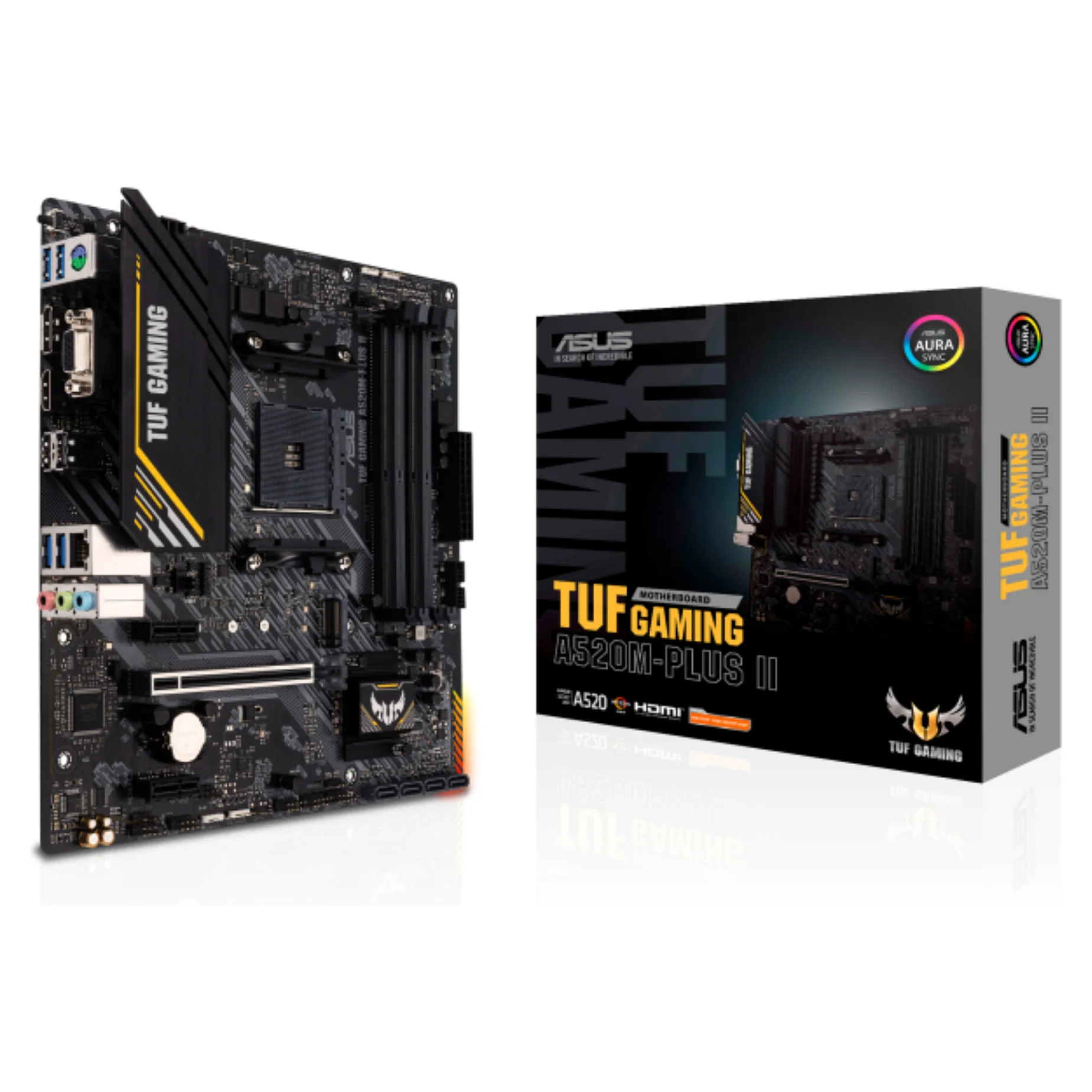 ASUS TUF GAMING A520M PLUS II AMD A520 Sockel AM4 micro ATX PC-Komponenten