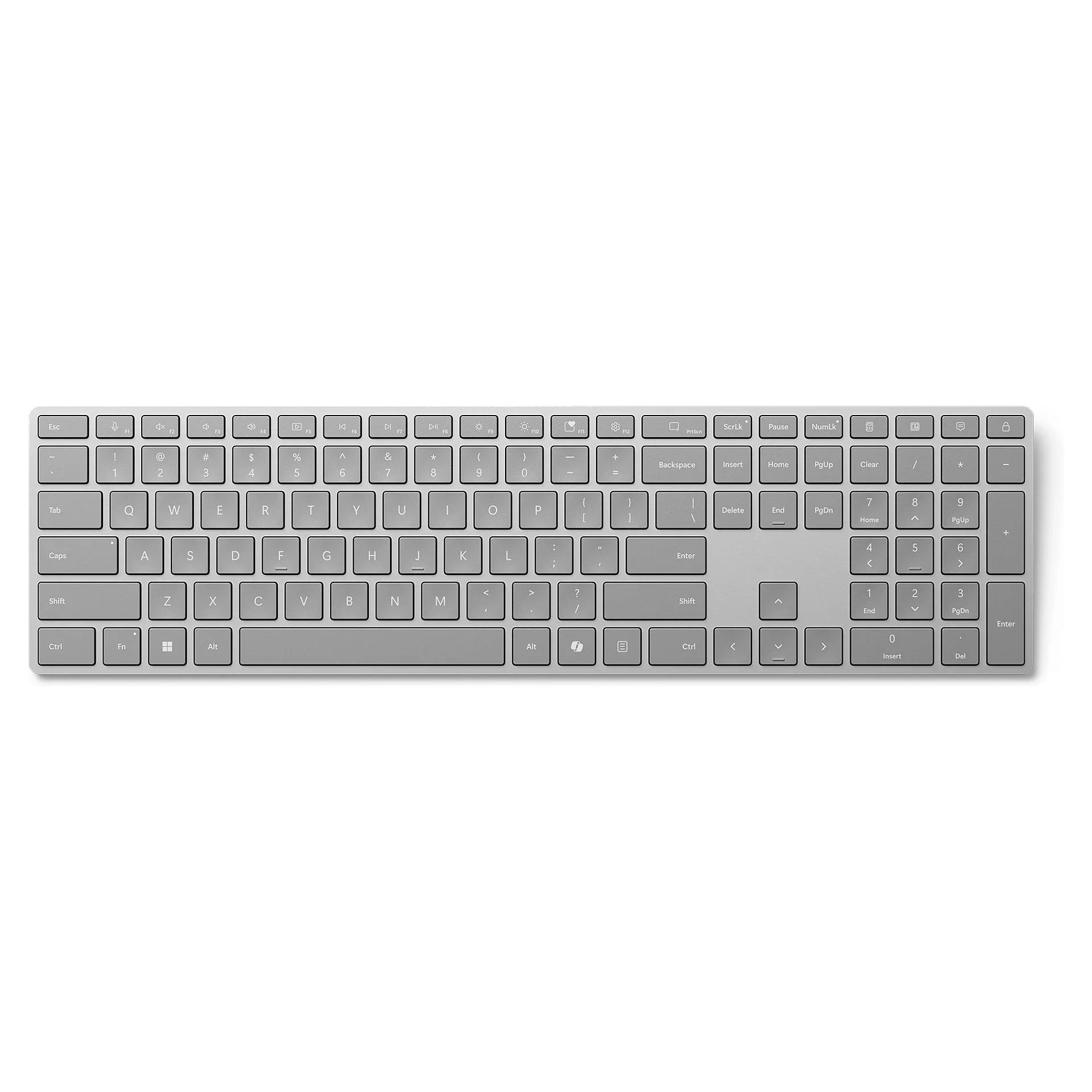 Microsoft Surface Keyboard Bluetooth AT DE Gray Notebook & Tablet Zubehoer