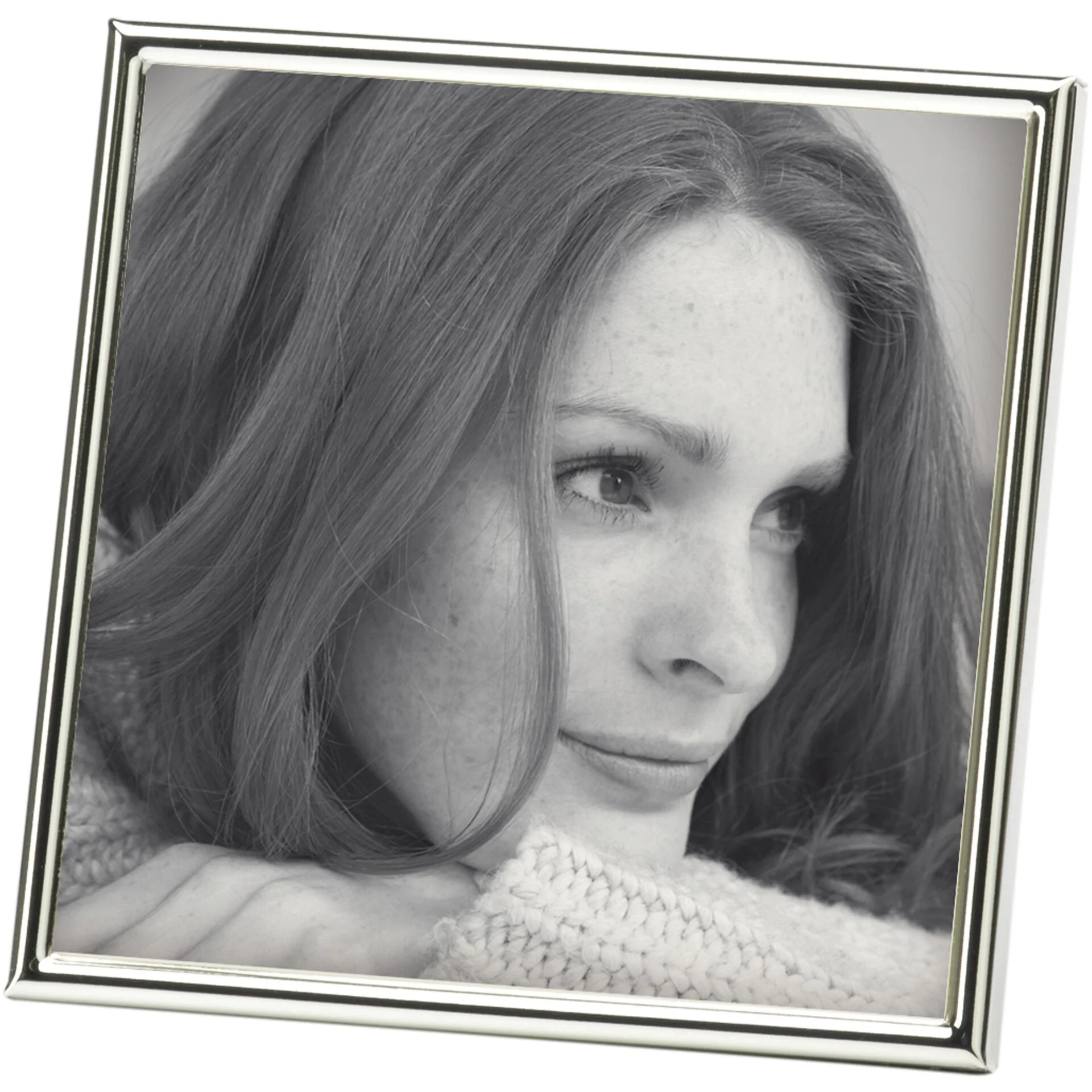 Walther Chloe silber 13x13 Portrait WD313S Bilderrahmen