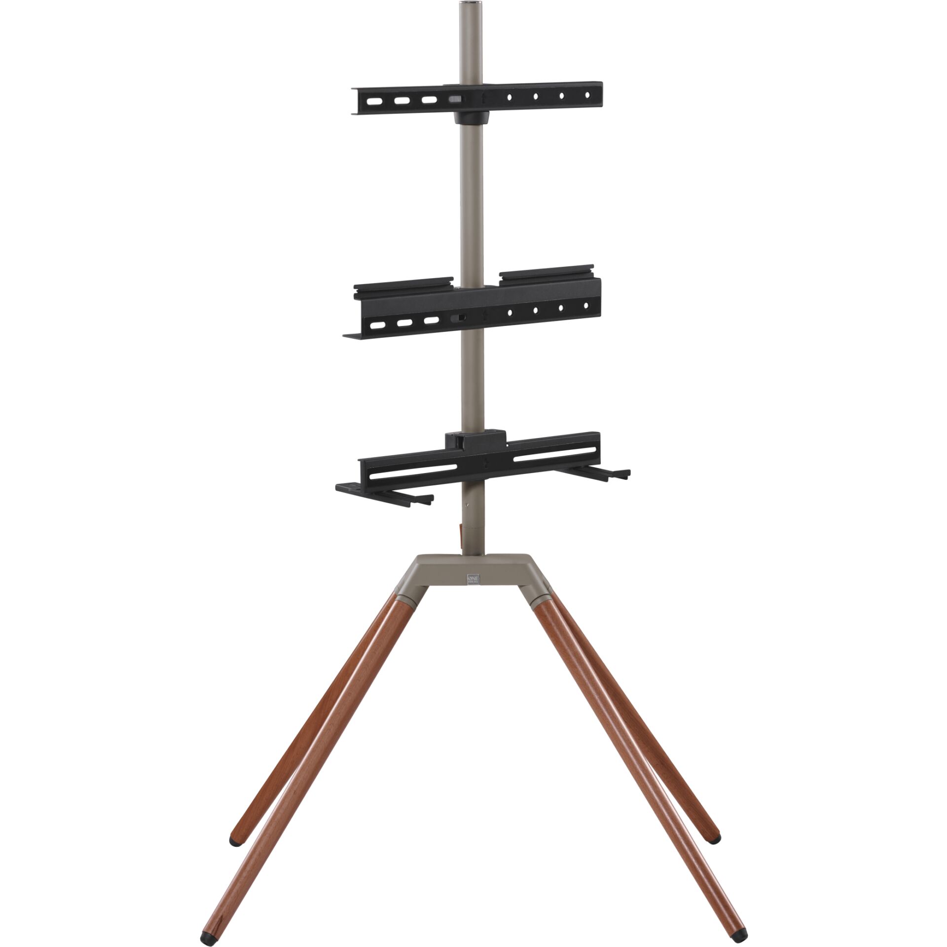 OneforAll One for All Quadpod TV Stand 70 360 Grad drehbar  dark WM 7475 Video & Audio