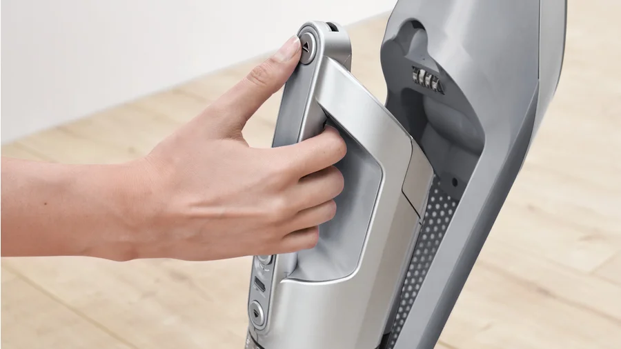 Bosch Serie 4 BBH3K2801 Stabstaubsauger Elektrischer Besen 2 in 1 Stabstaubsauger Akku Trocken Beutellos Silber Staubsauger & Reiniger