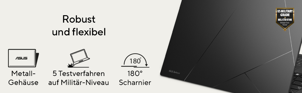 ASUS Zenbook 14 OLED UM3406KA QD139W Copilot  PC AMD Ryzen AI 7 350 Laptop 35 6 cm  14   WUXGA 32 GB LPDDR5x SDRAM 1 TB SSD Wi Fi 6E  802 11ax  Windows 11 Home Deutsch Schwarz Notebooks & E-Book Reader