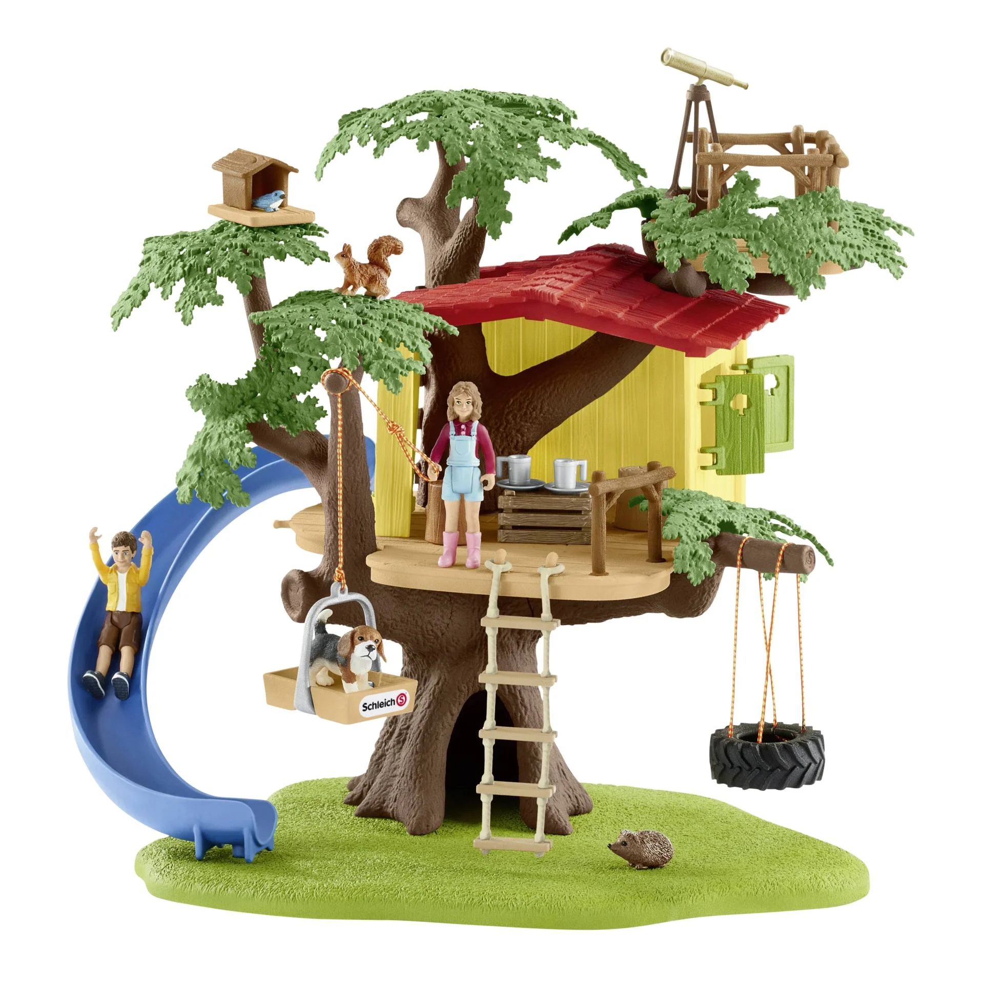 Schleich Farm World 42408 Abenteuer Baumhaus Spielfiguren