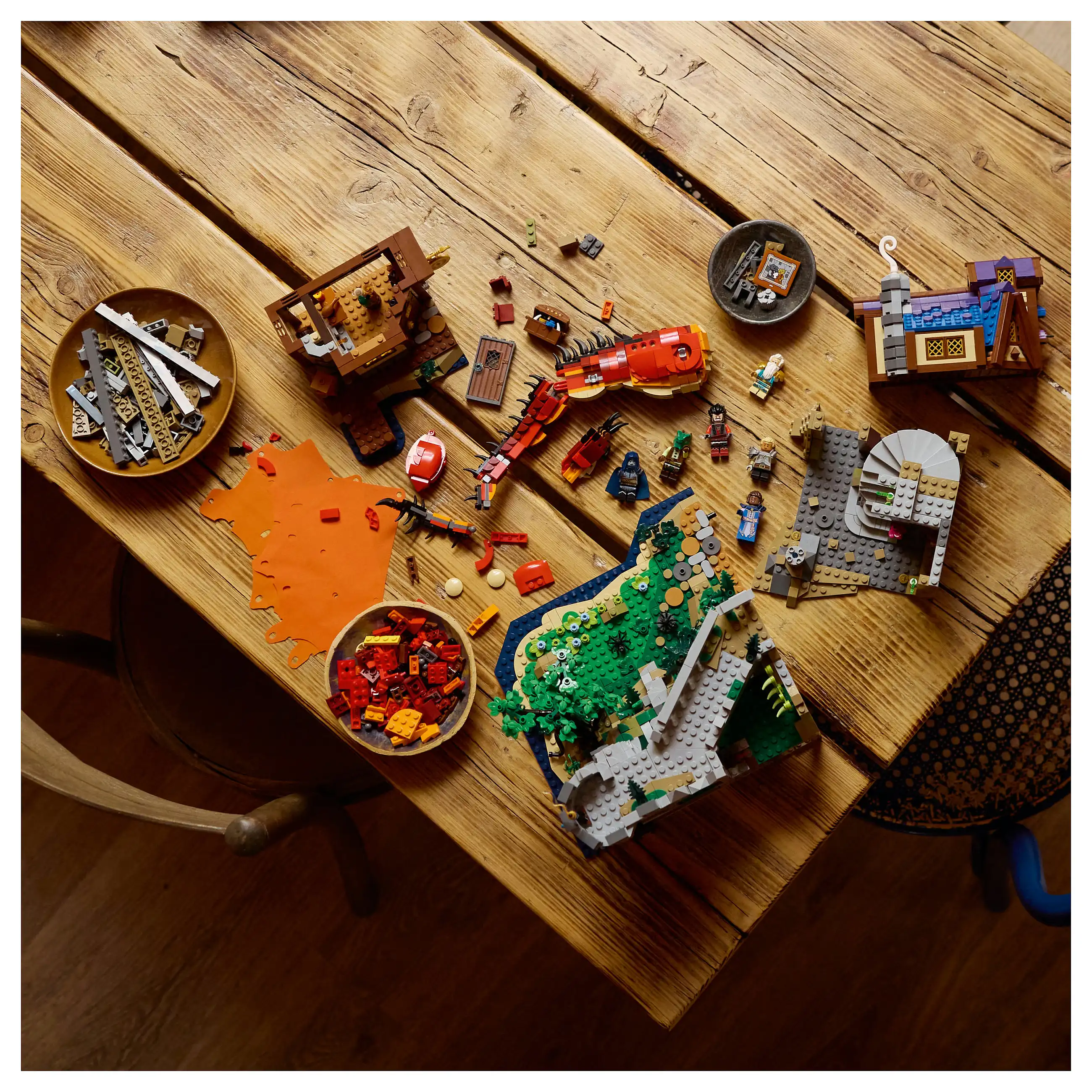 LEGO Ideas Dungeons Dragons Die Sage vom Roten Drachen