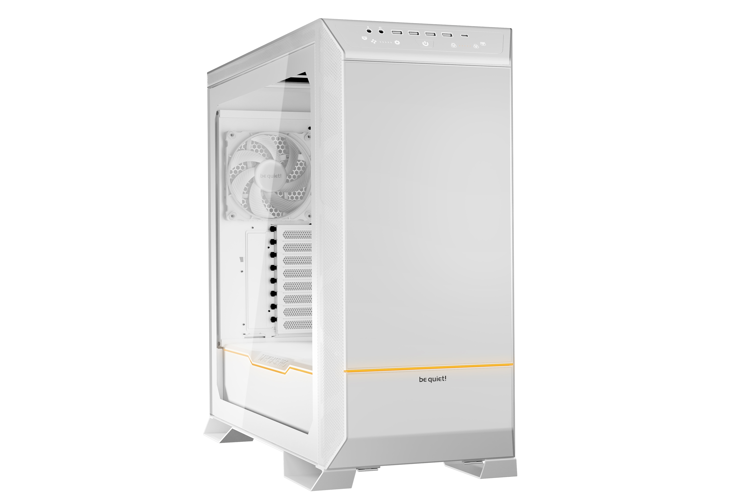 be quiet  BGW51 Computer Gehaeuse Tower Weiss PC-Zubehoer