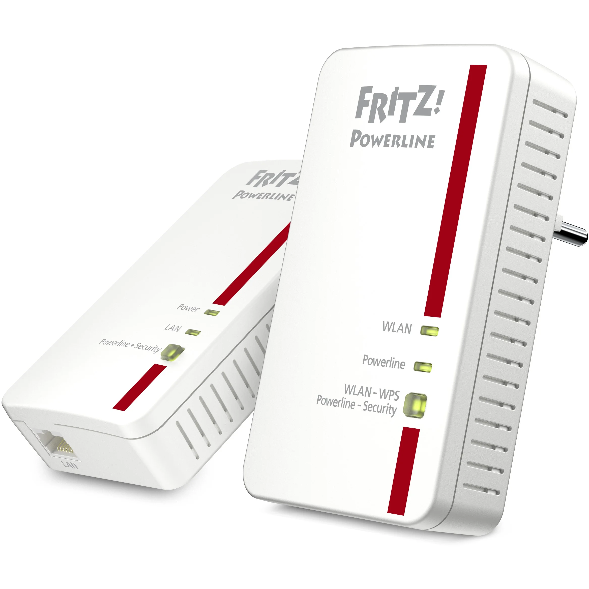 AVM FRITZ Powerline 1240E Set Powerline Adapter 1200 Mbit s 2 Stueck WLAN integriert