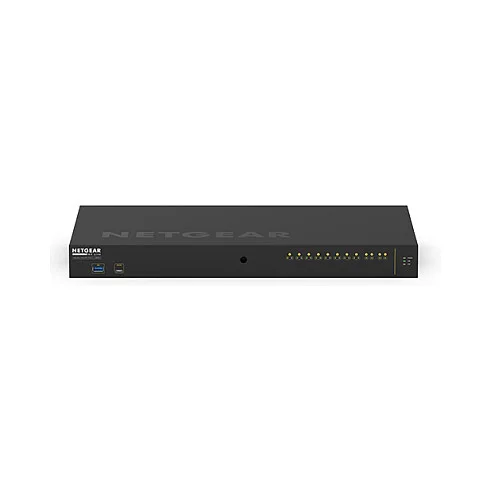 NETGEAR GSM4212UX Managed L2 L3 Gigabit Ethernet  10 100 1000  Power over Ethernet  PoE  1U Schwarz Switches