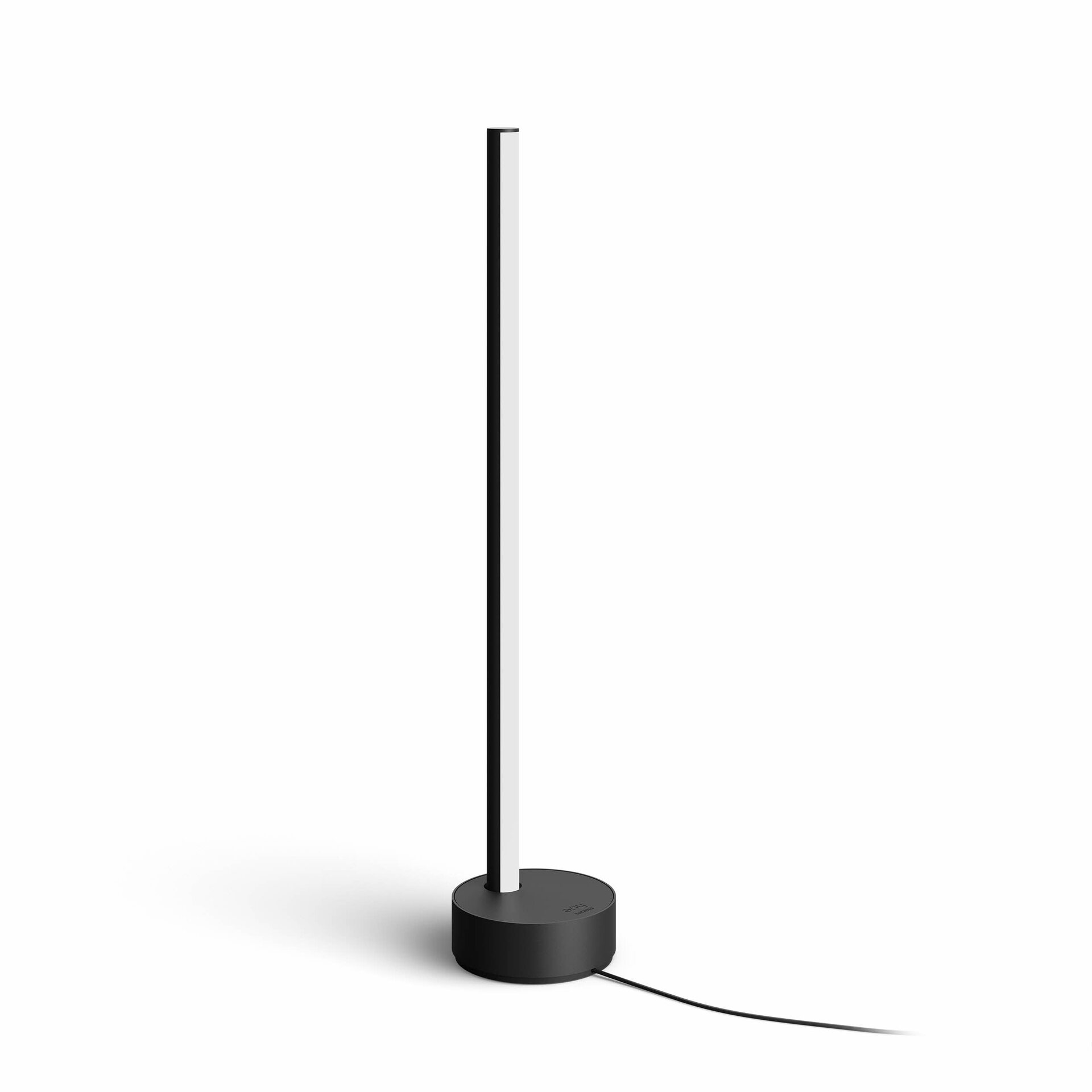 Philips Hue Gradient Signe Tischleuchte   LED   Schwarz   Smart Home   Dimmbar Steh- und Tischlampen