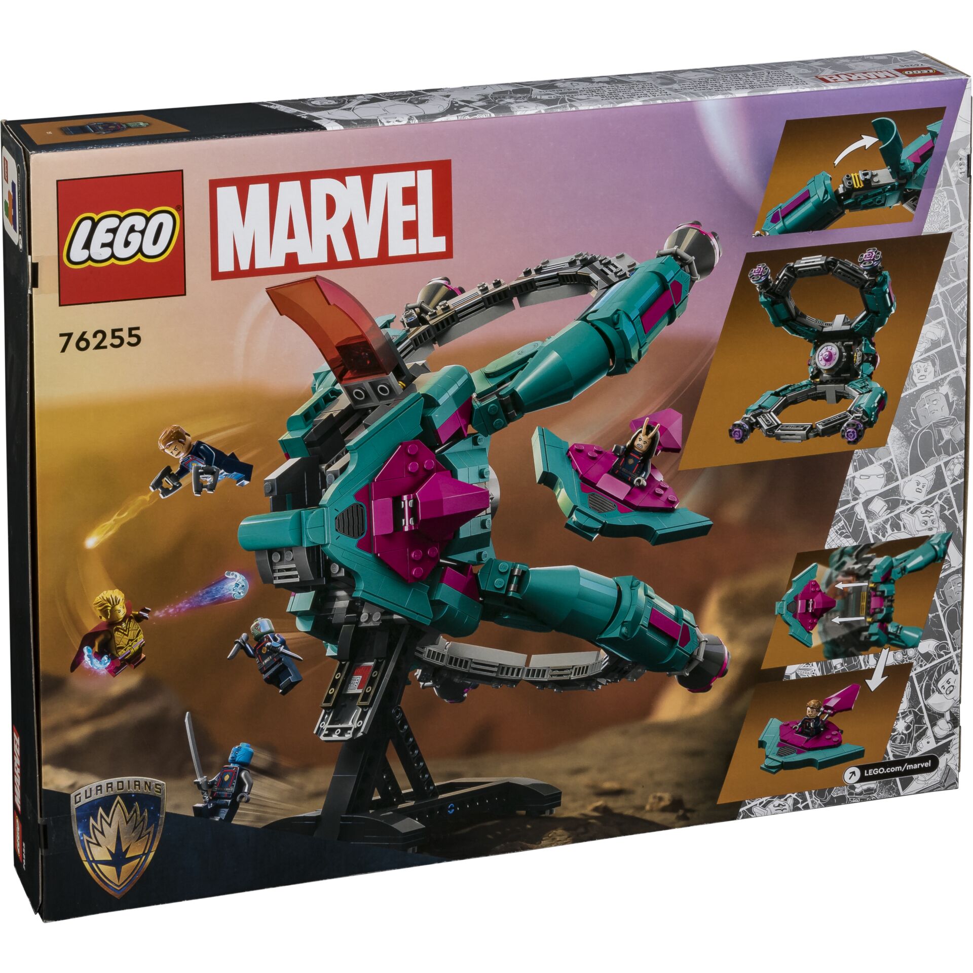 LEGO Super Hero Marvel 76255 Das neue Schiff der Guardians Spielwaren