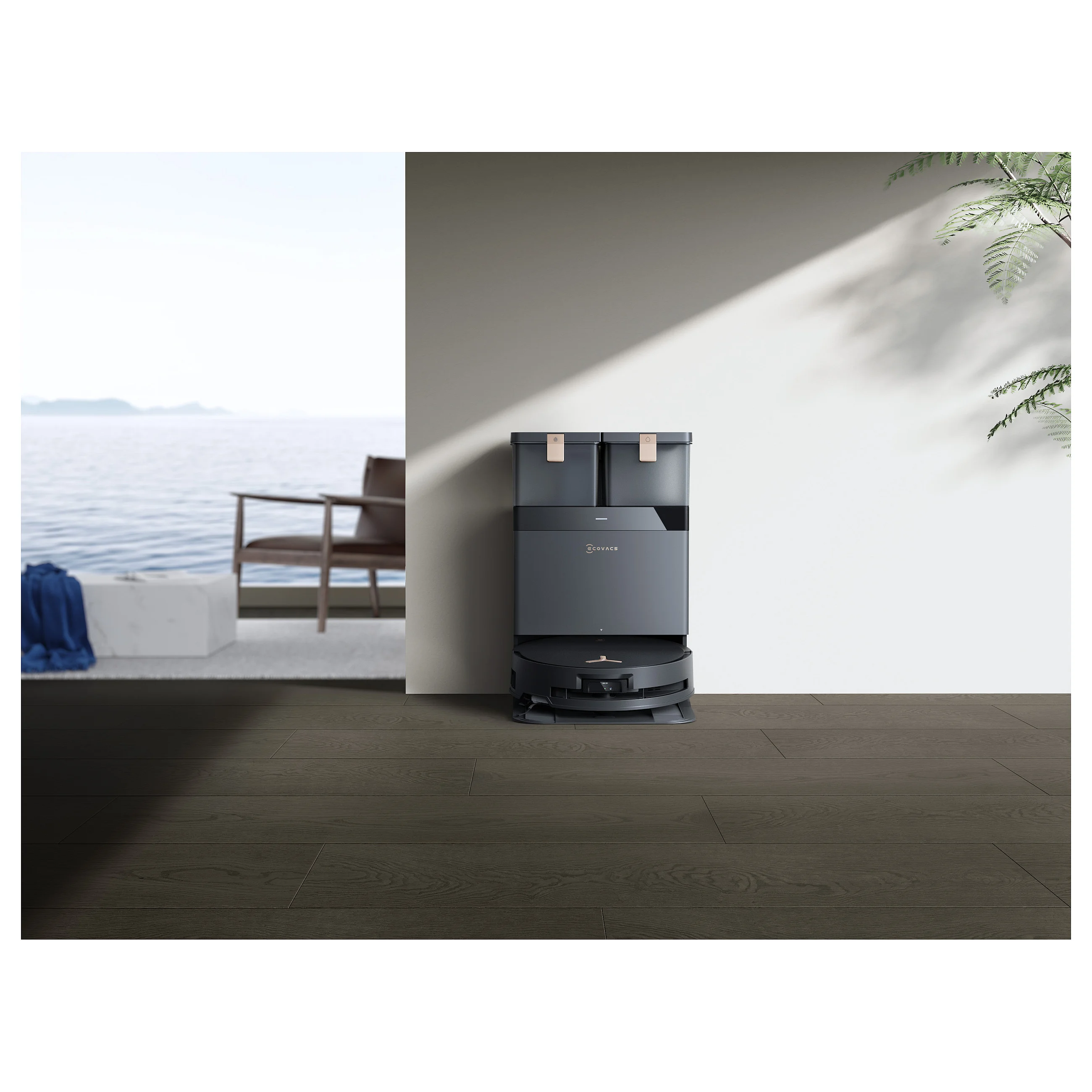 Ecovacs Deebot X8 Pro Omni Schwarz Staubsauger & Reiniger