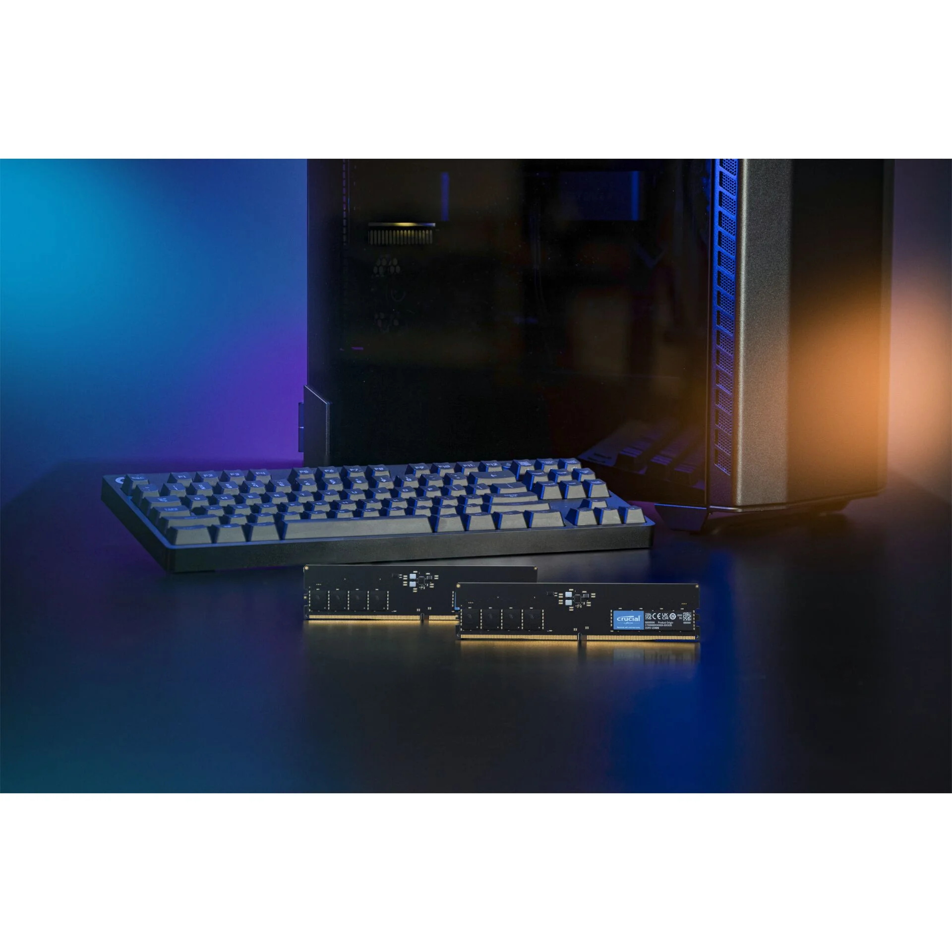 Crucial DDR5 5600 32GB UDIMM CL46  16Gbit  Speichermedien