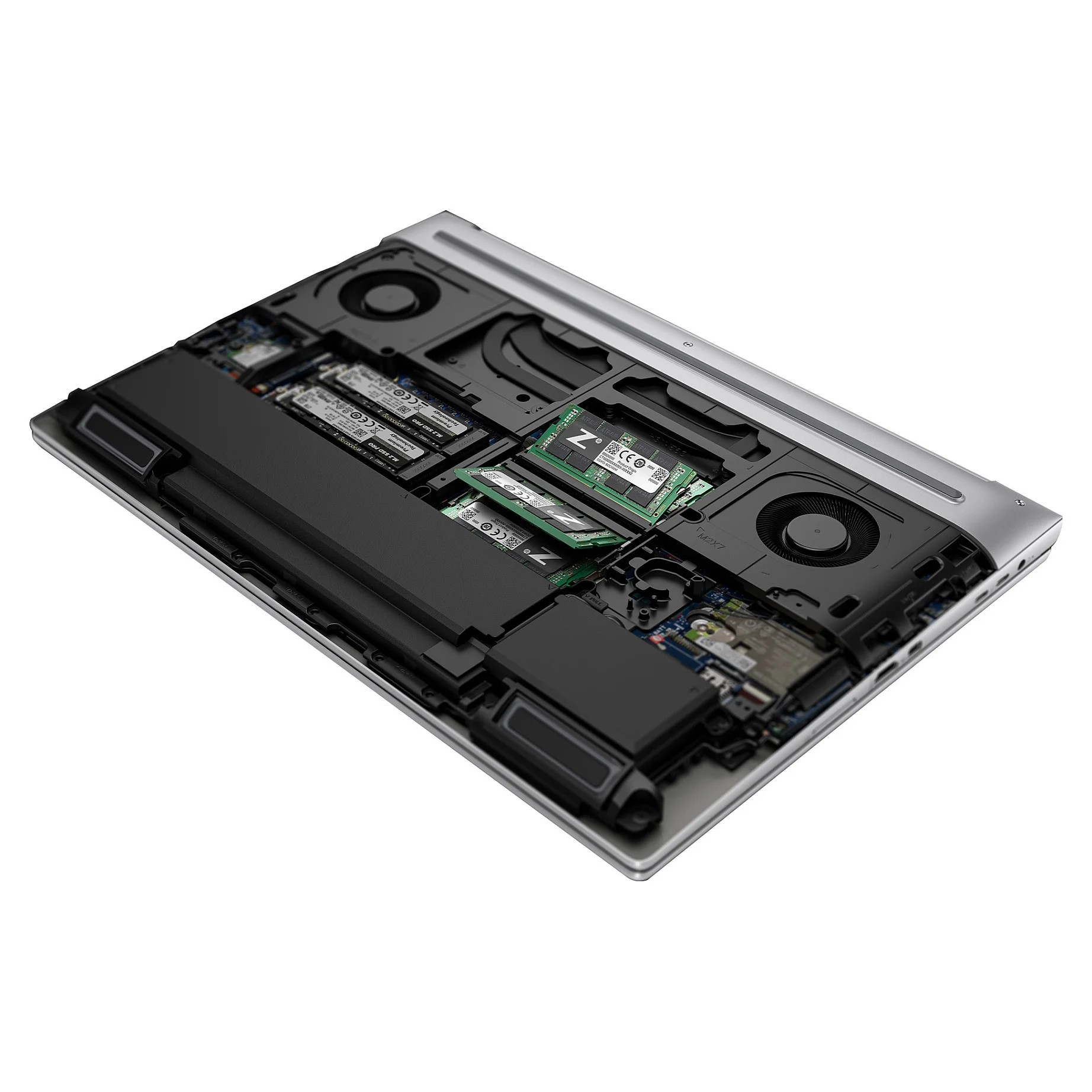 HP ZBook Fury 16 G11 Intel  Core  i9 i9 14900HX Mobiler Arbeitsplatz 40 6 cm  16   WQUXGA 64 GB DDR5 SDRAM 2 TB SSD NVIDIA RTX 4000 Ada Wi Fi 7  802 11be  Windows 11 Pro AI Workstation  AI PC Grau Notebooks & E-Book Reader