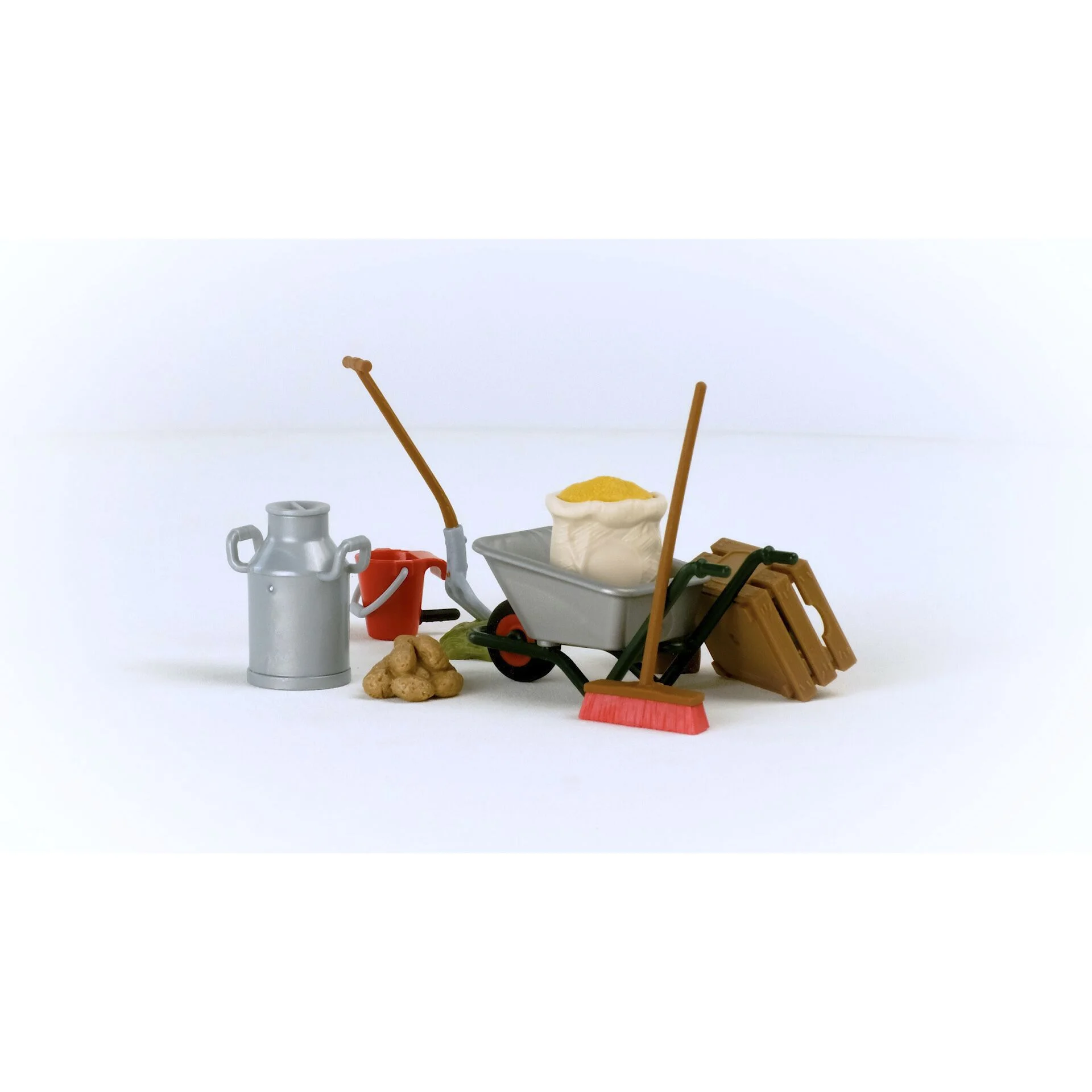 Schleich Farm World 42610 Stallpflege Zubehoer Spielfiguren
