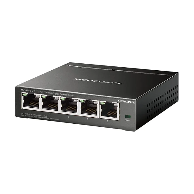TP Link Mercusys MS105GS M2 5 Port 2 5G Multi Gigabit Desktop Switch Switches
