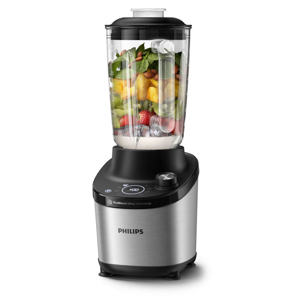 Philips Hochleistungsmixer 7000 Series HR3760 00  schwarz Kuechenkleingeraete
