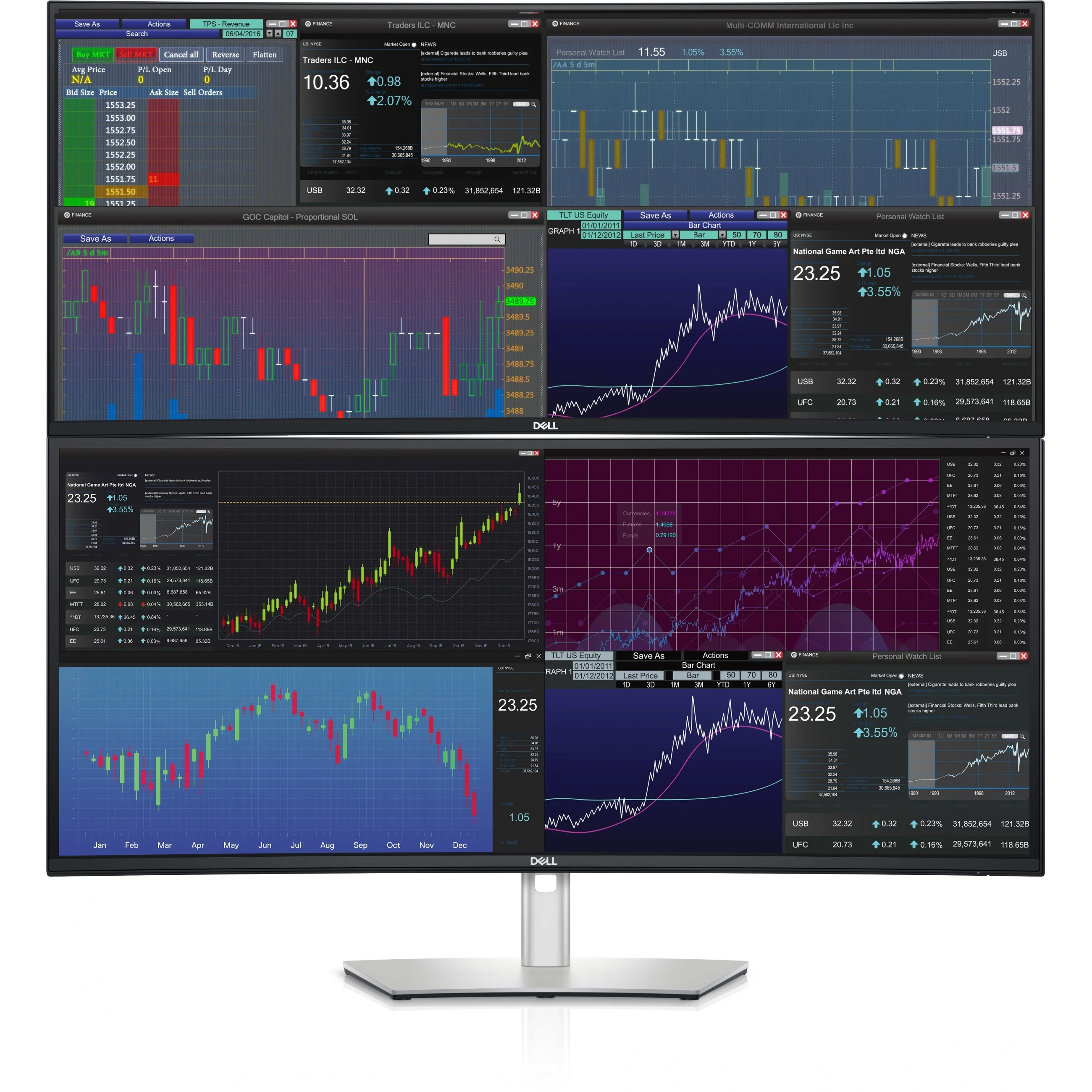DELL UltraSharp U3824DW Computerbildschirm 95 2 cm  37 5   3840 x 1600 Pixel Wide Quad HD  LCD Schwarz  Silber Monitore