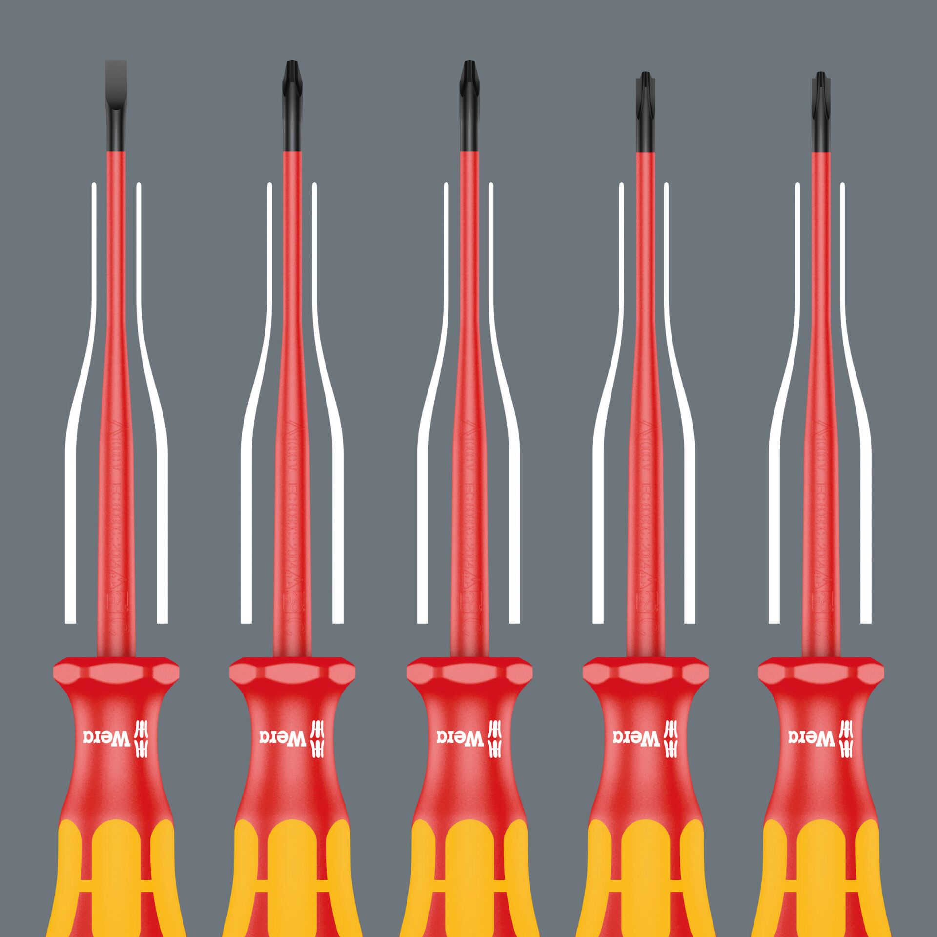 Wera 9540 Kraftform XL Bottle Set Schraubendreher & Zangen