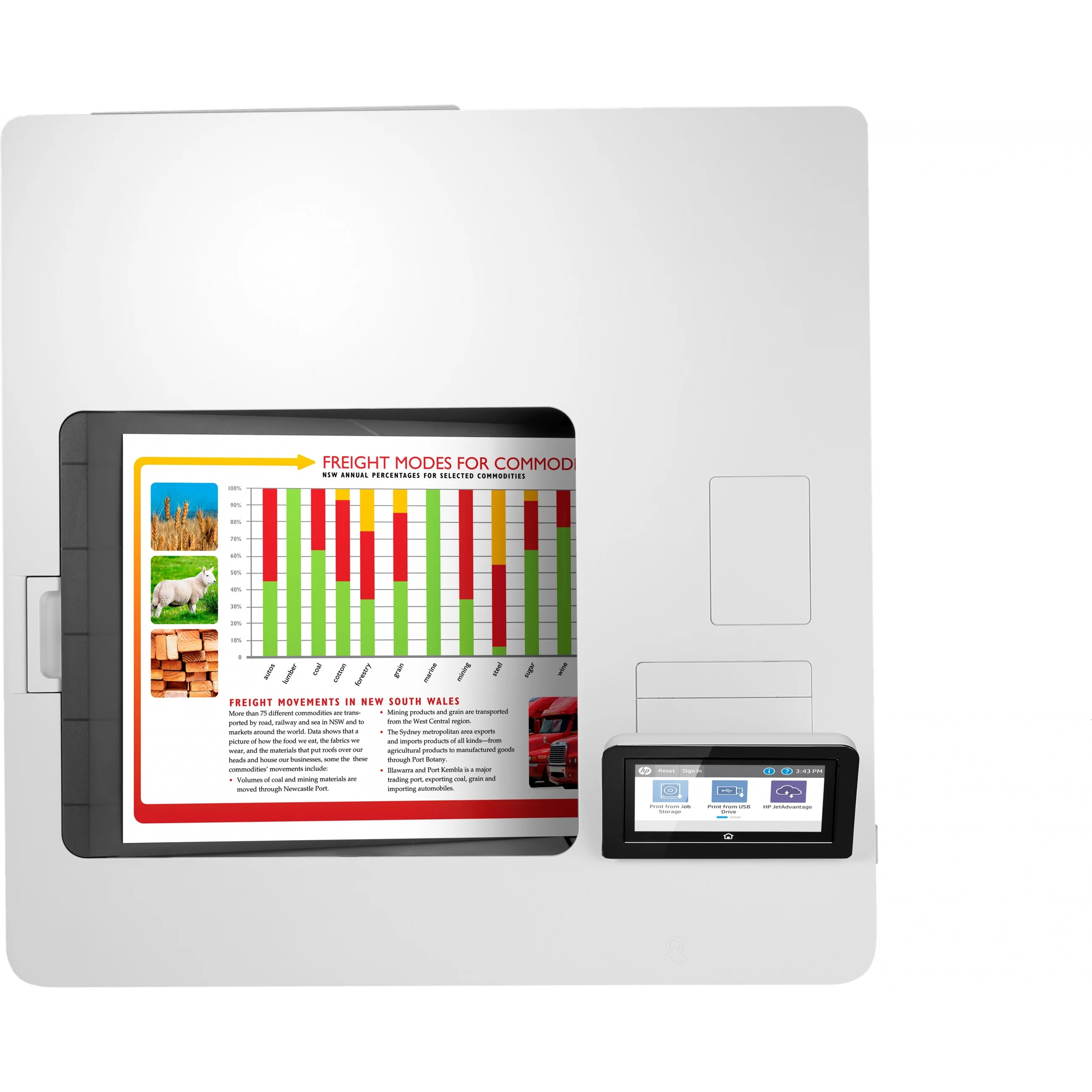 HP Enterprise FL HP Colot LaserJet Enterprise M555X Farblaserdrucker A4 LAN WLAN WiFi Duplex Drucker & Scanner