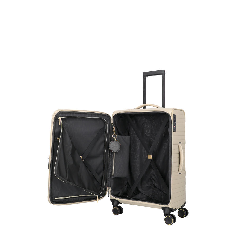 TRAVELITE 4 Rollen Trolley M Barbara Stepp  68cm  Satin Nude Taschen & Rucksaecke