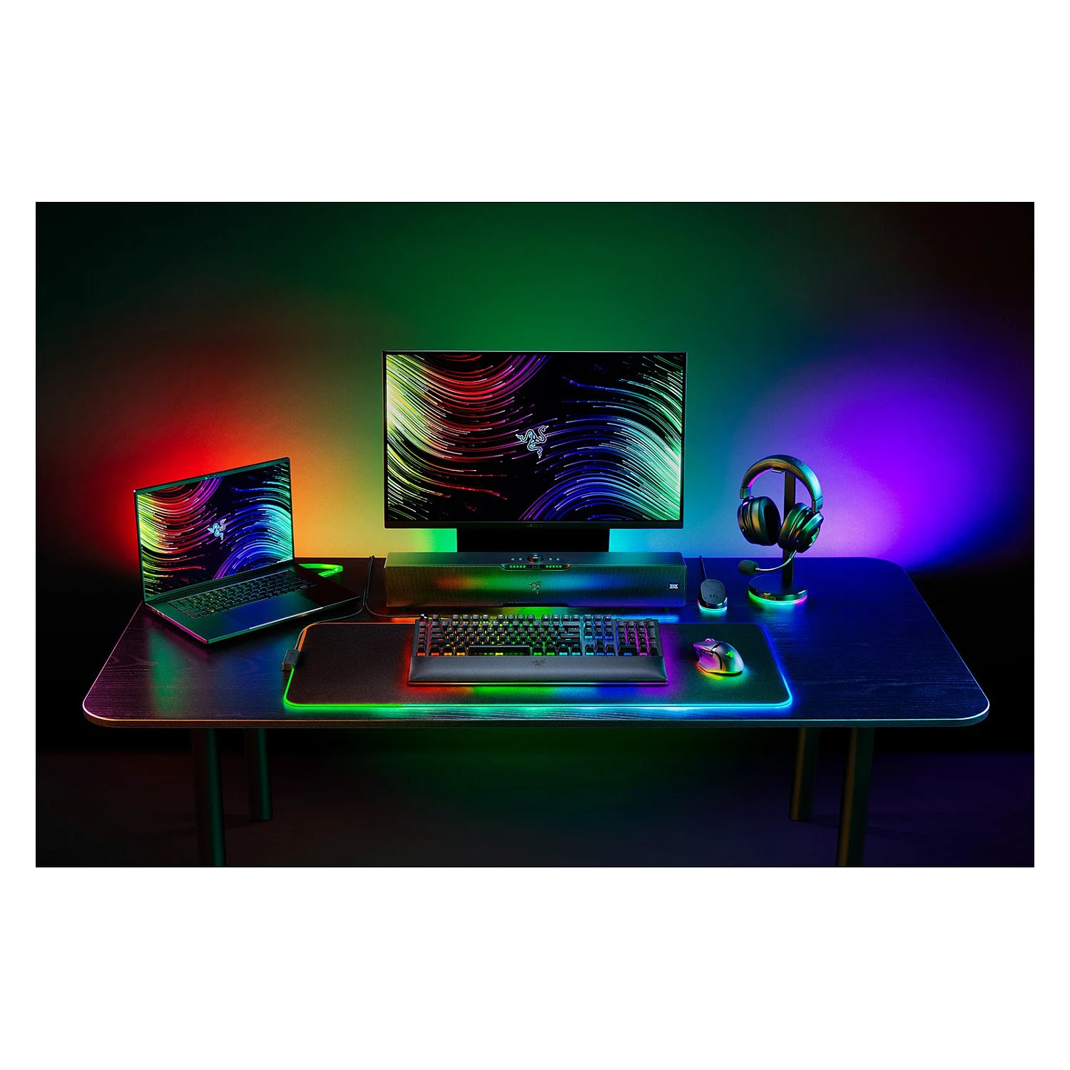 Razer BlackWidow V4 Pro Green Switch Tastatur Tastaturen & Maeuse