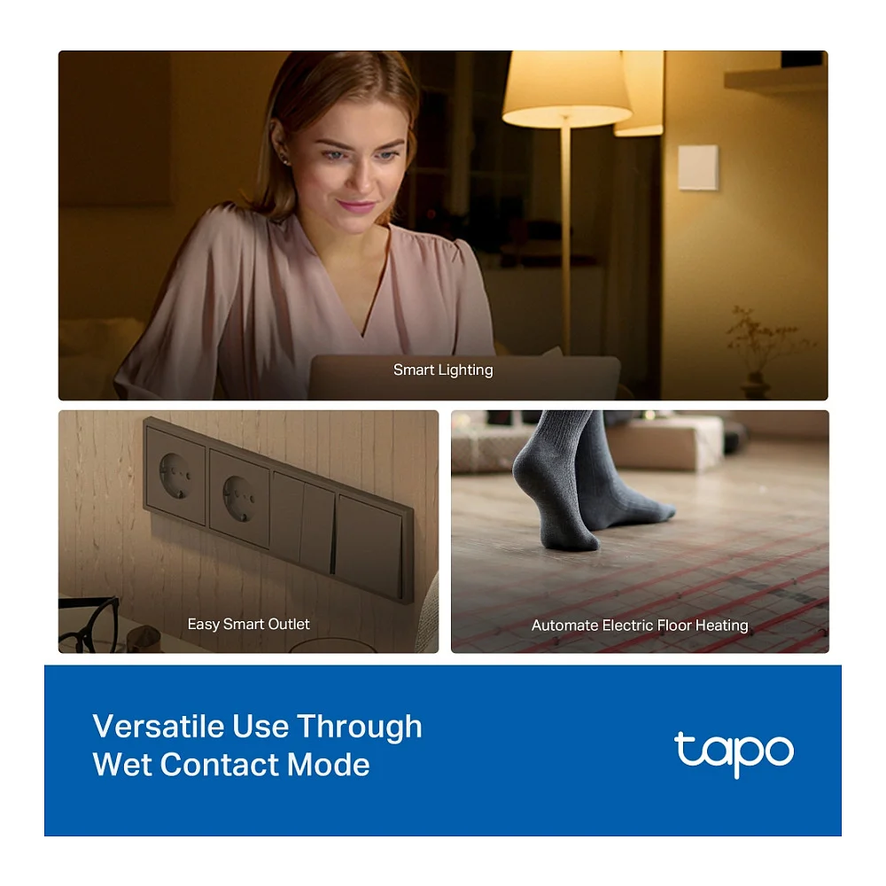 TP Link TAPO S110E UN  Smart Home Aktor Schaltaktor 7 Kanaele Smart Home