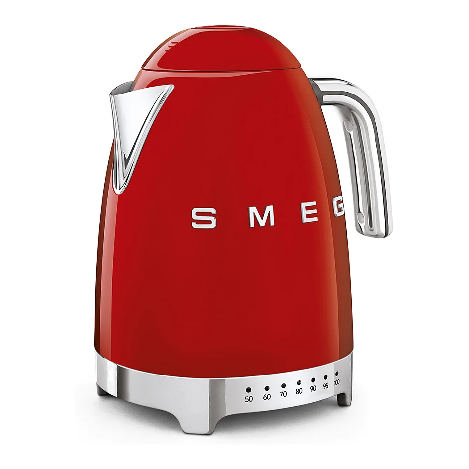 SMEG wasserkocher 50s style klf04rdeu  rot Kuechenkleingeraete