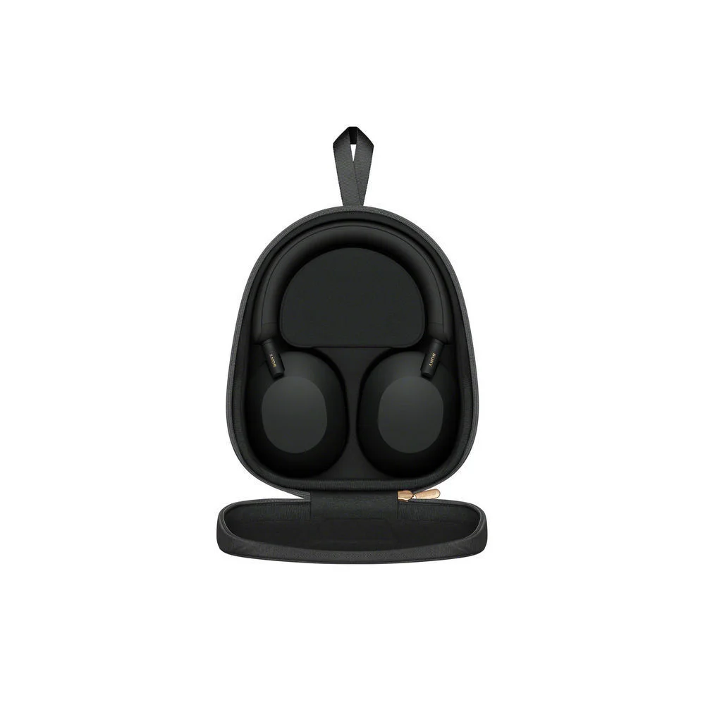Sony WH 1000XM5 Kopfhoerer Verkabelt   Kabellos Kopfband Anrufe Musik Bluetooth Schwarz Over-Ear