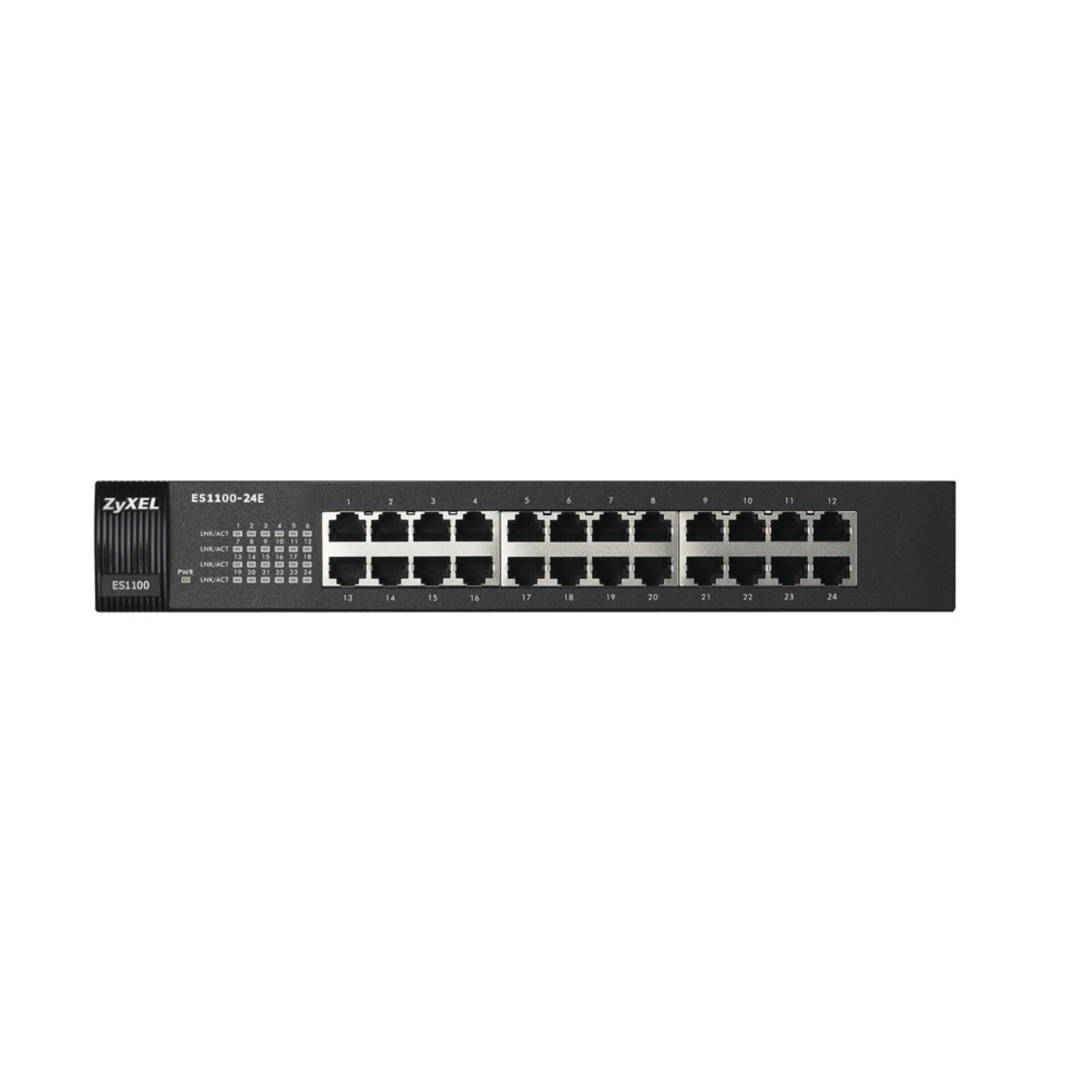 Zyxel ES1100 24E Unmanaged Schwarz Switches