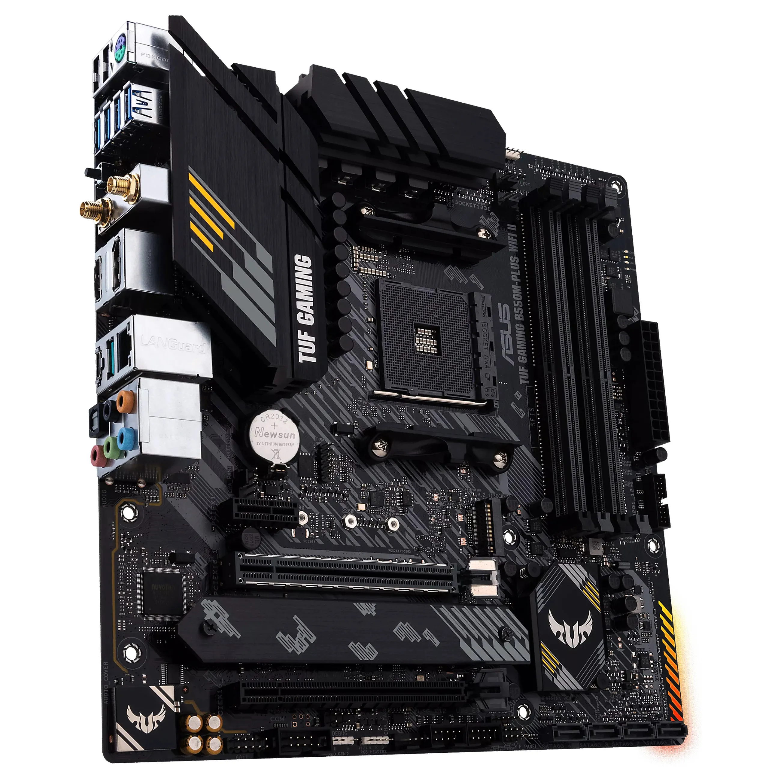 ASUS MB TUF GAMING B550M PLUS  WI FI II   AMD AM4 DDR4 ATX  PC-Zubehoer