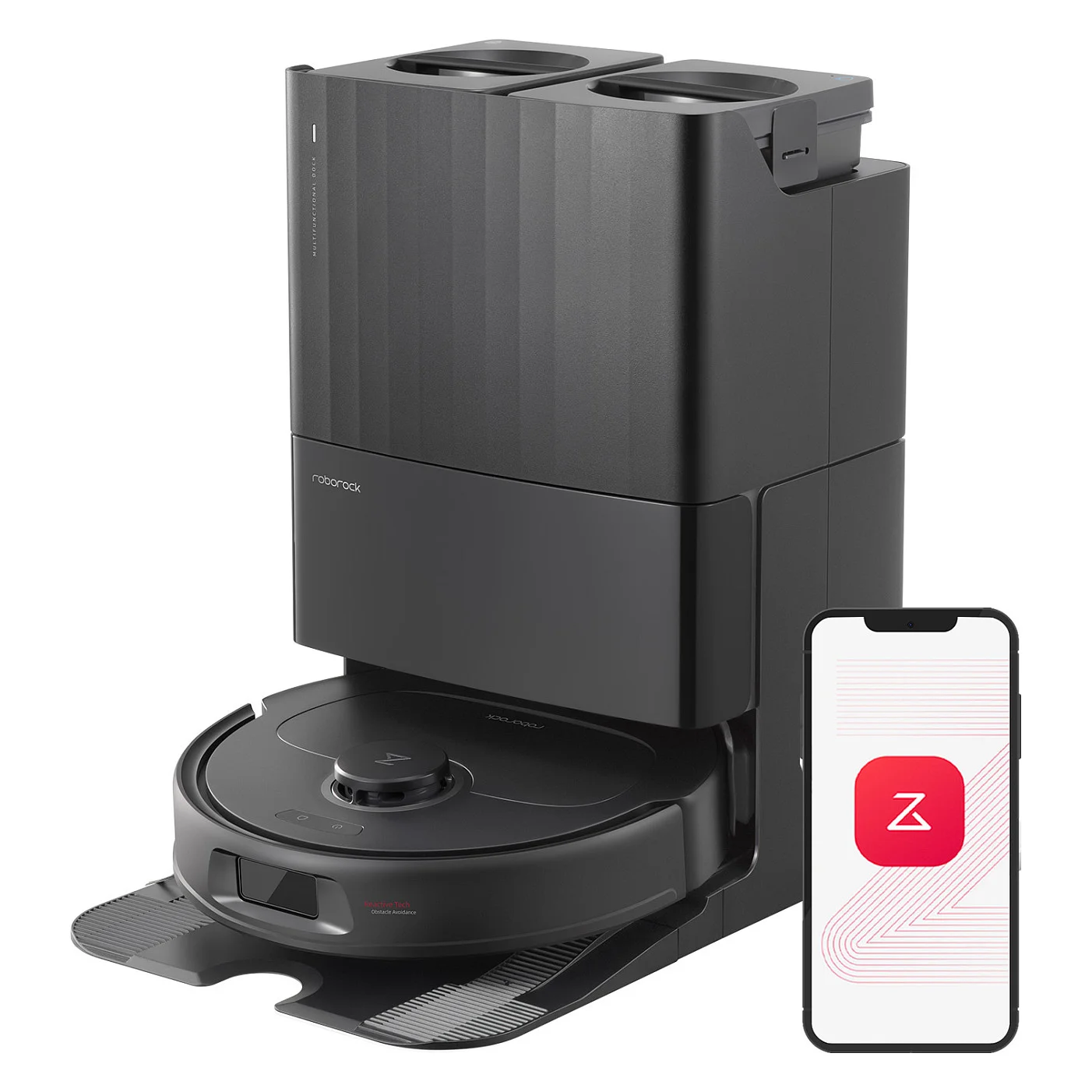 Roborock Qrevo Plus 0 33 l Schwarz Staubsauger & Reiniger
