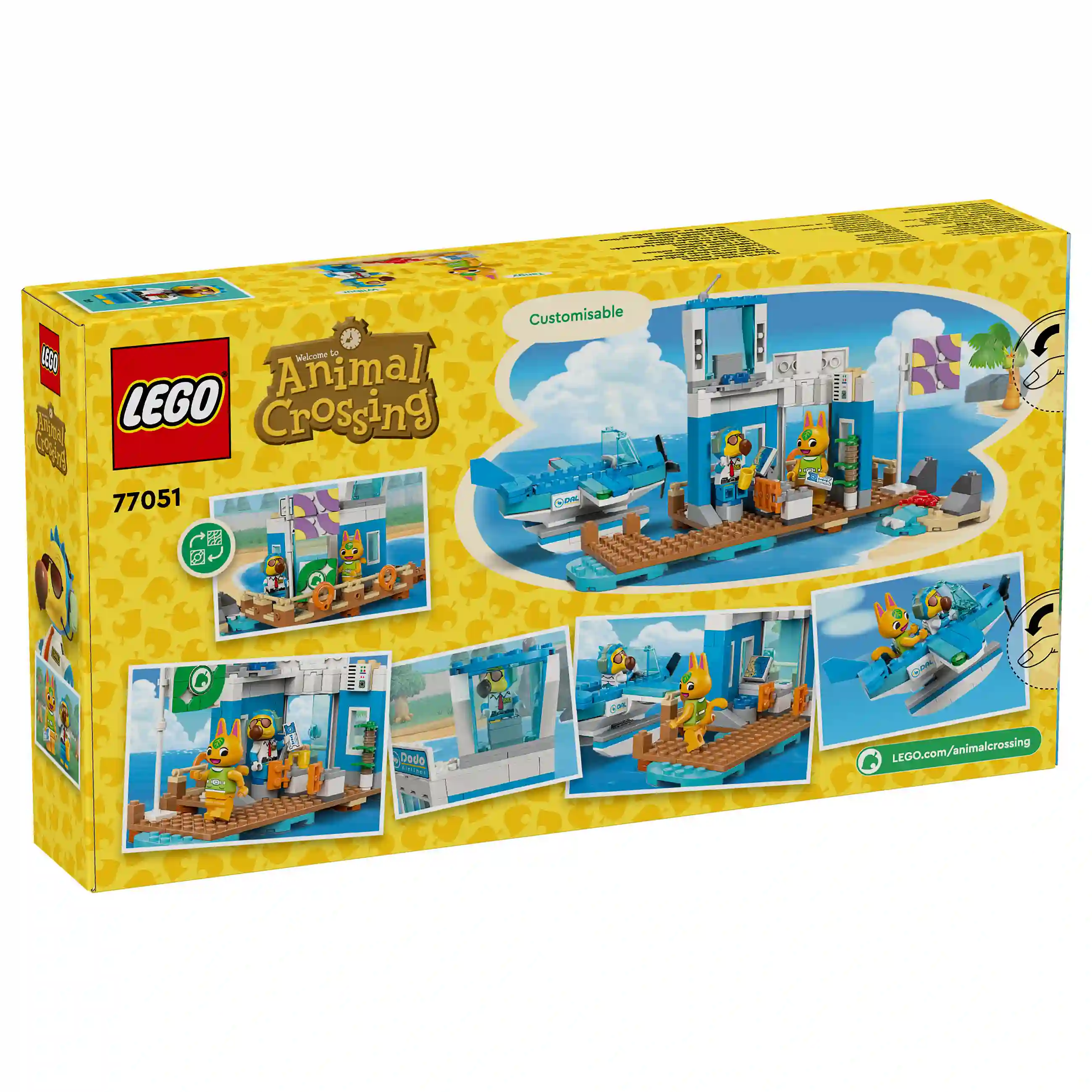LEGO 77051 Animal Crossing Flieg mit Dodo Airlines Spielwaren