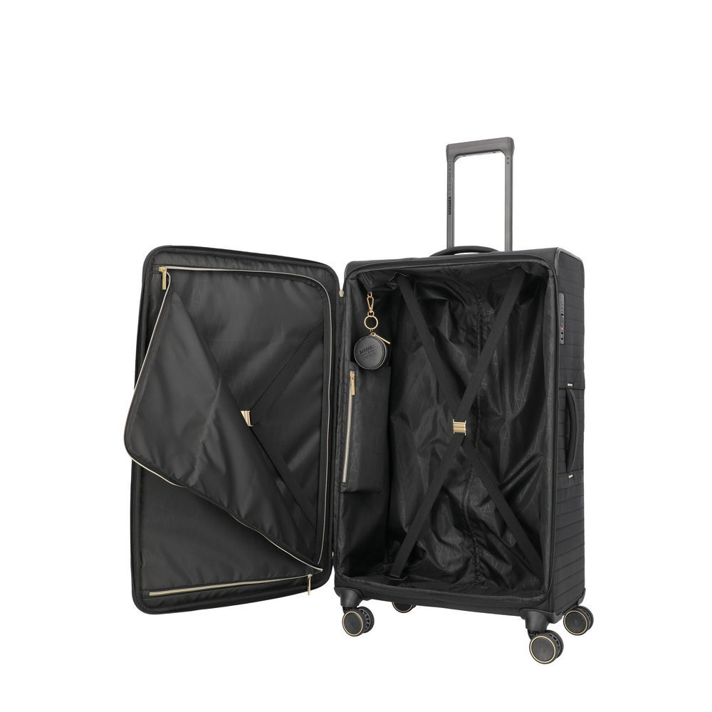 TRAVELITE 4 Rollen Trolley L Barbara Stepp  80cm  Black Taschen & Rucksaecke