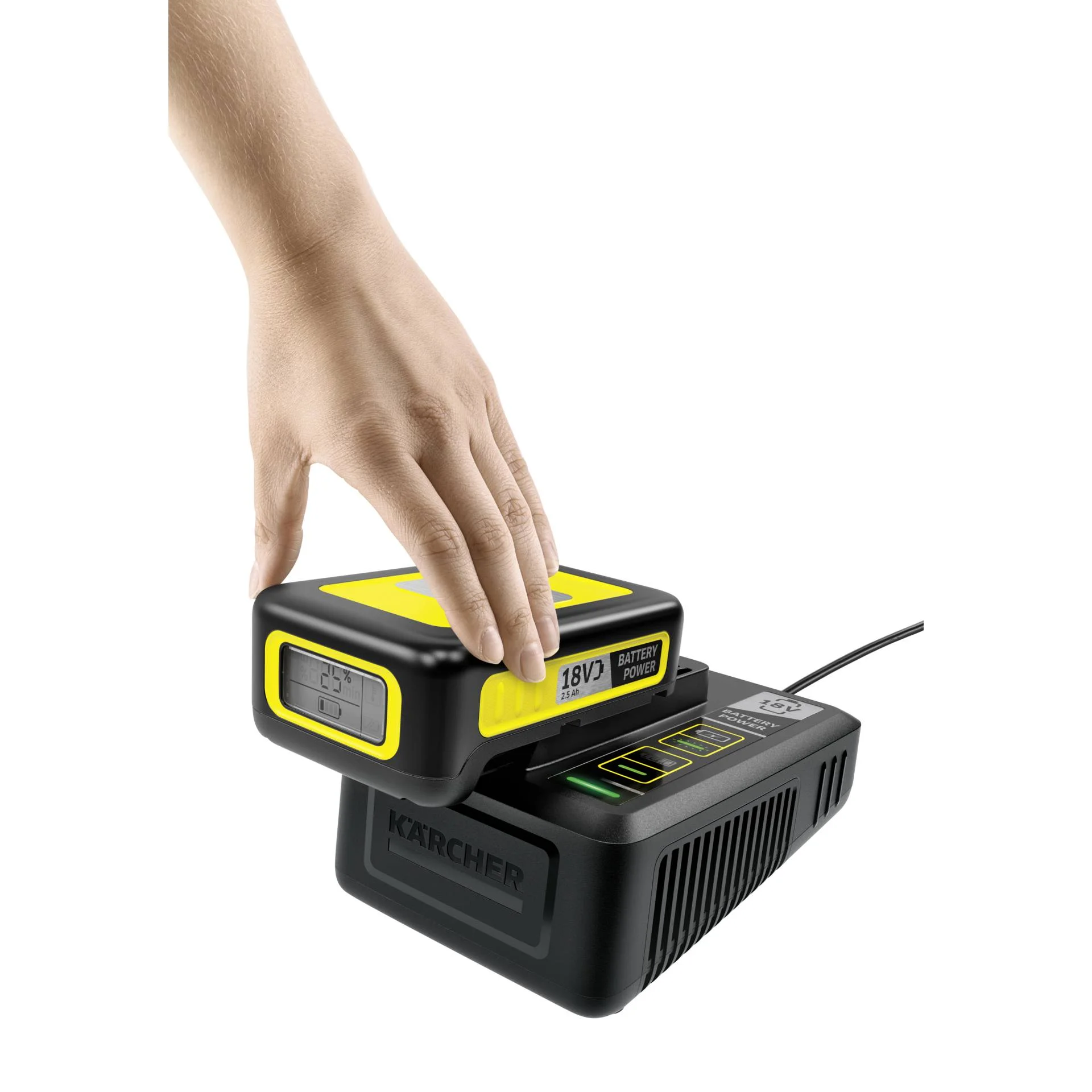 Kaercher Battery Power 18V Schnellladegeraet Staubsauger & Reiniger