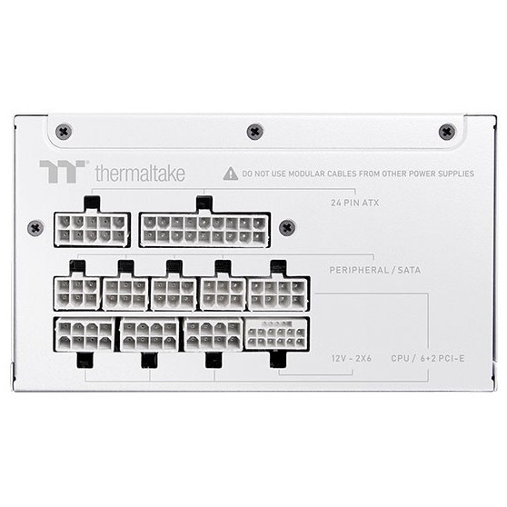 Thermaltake Toughpower GT Snow 750W Netzteil 80 Plus Gold modular schwarz Netzwerk-Adapter / Netzwerk-Karten