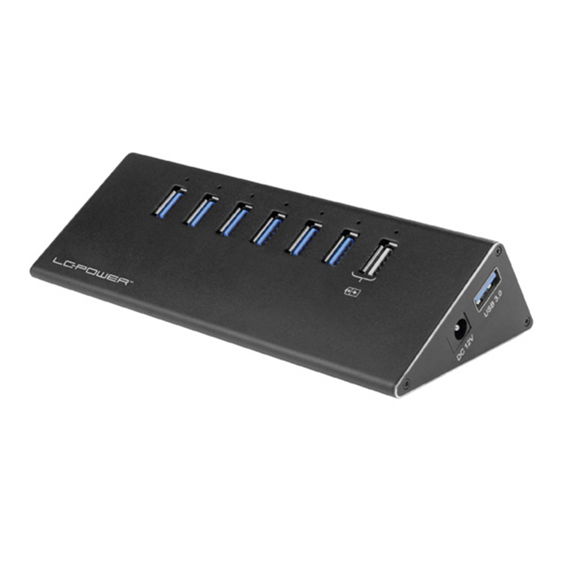 LC Power LC HUB ALU 2B 7 Akkus Powerbanks & Kabel