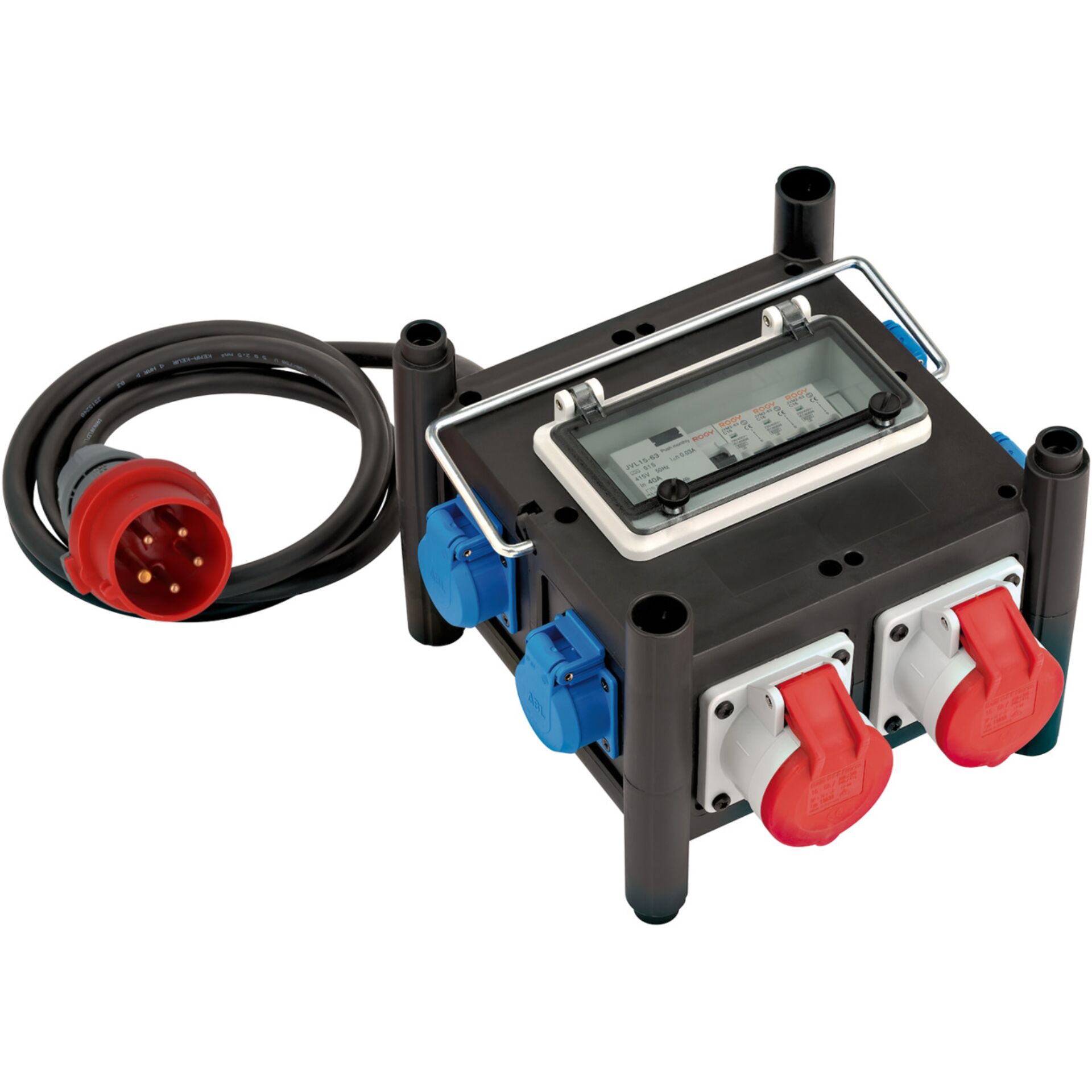Brennenstuhl Komp  Verteiler BSV 3 FI   TPE Akkus Powerbanks & Kabel
