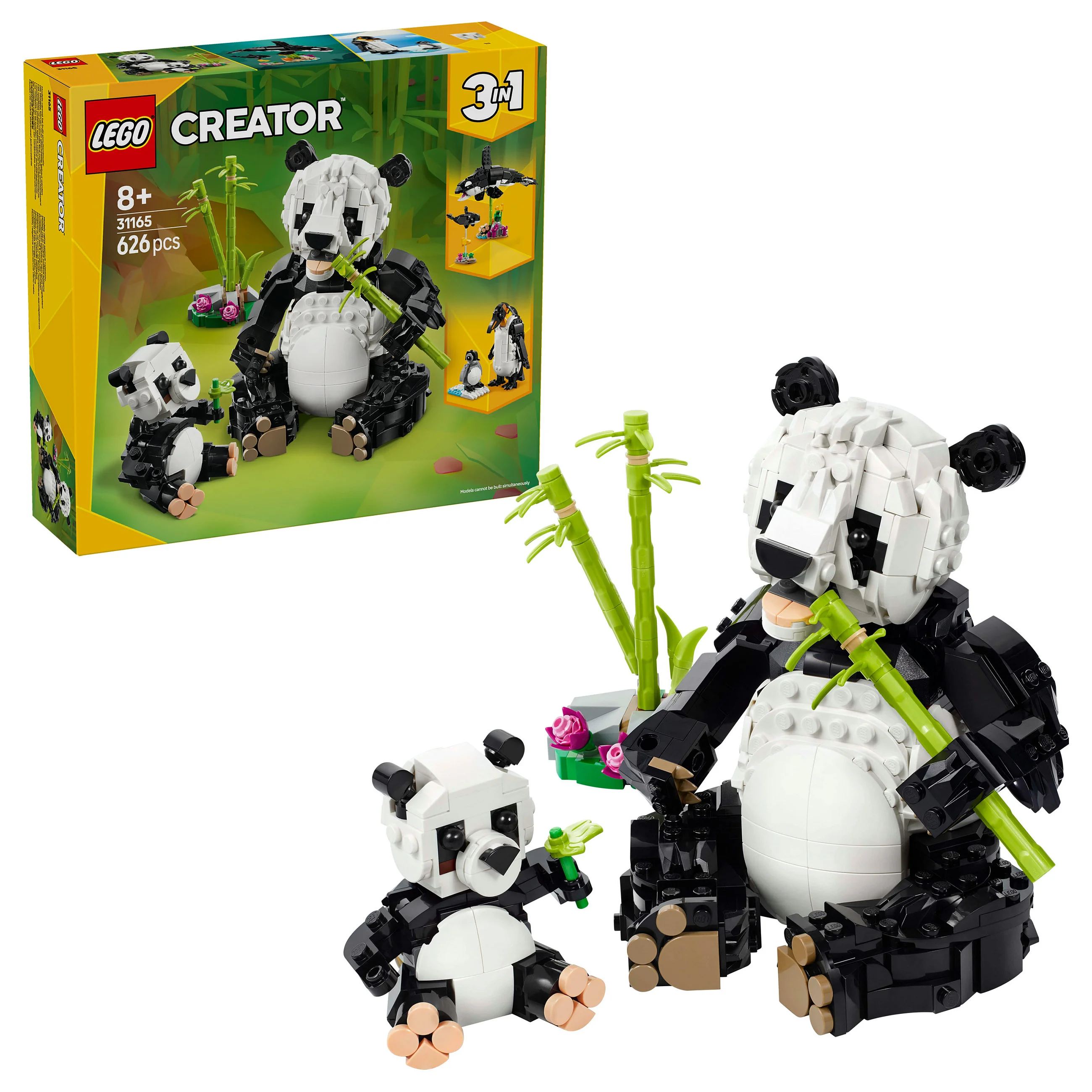 LEGO Creator Wilde Tiere  Pandafamilie 31165 Spielwaren