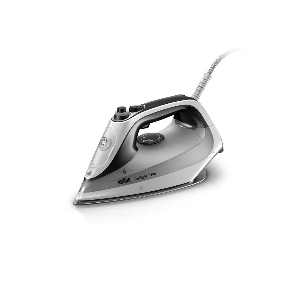 Braun Dampfbuegeleisen TexStyle 7 Pro SI 7149WB  weiss schwarz Buegeln & Naehen