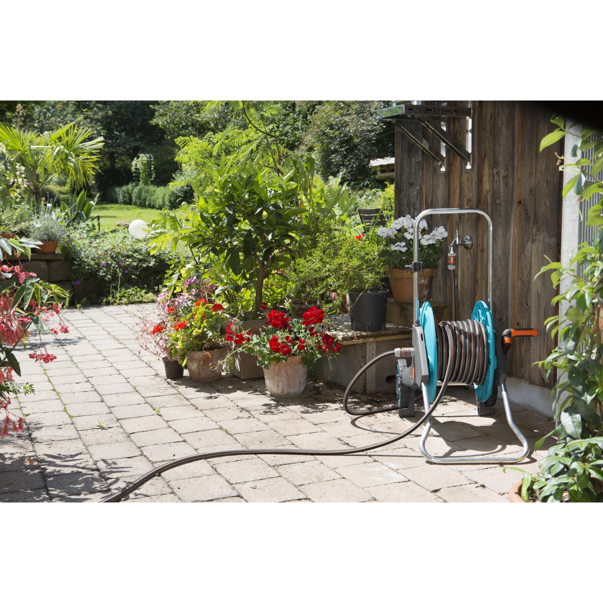 GARDENA Anschlussgarnitur Comfort FLEX 1 2 Gartenbewaesserung