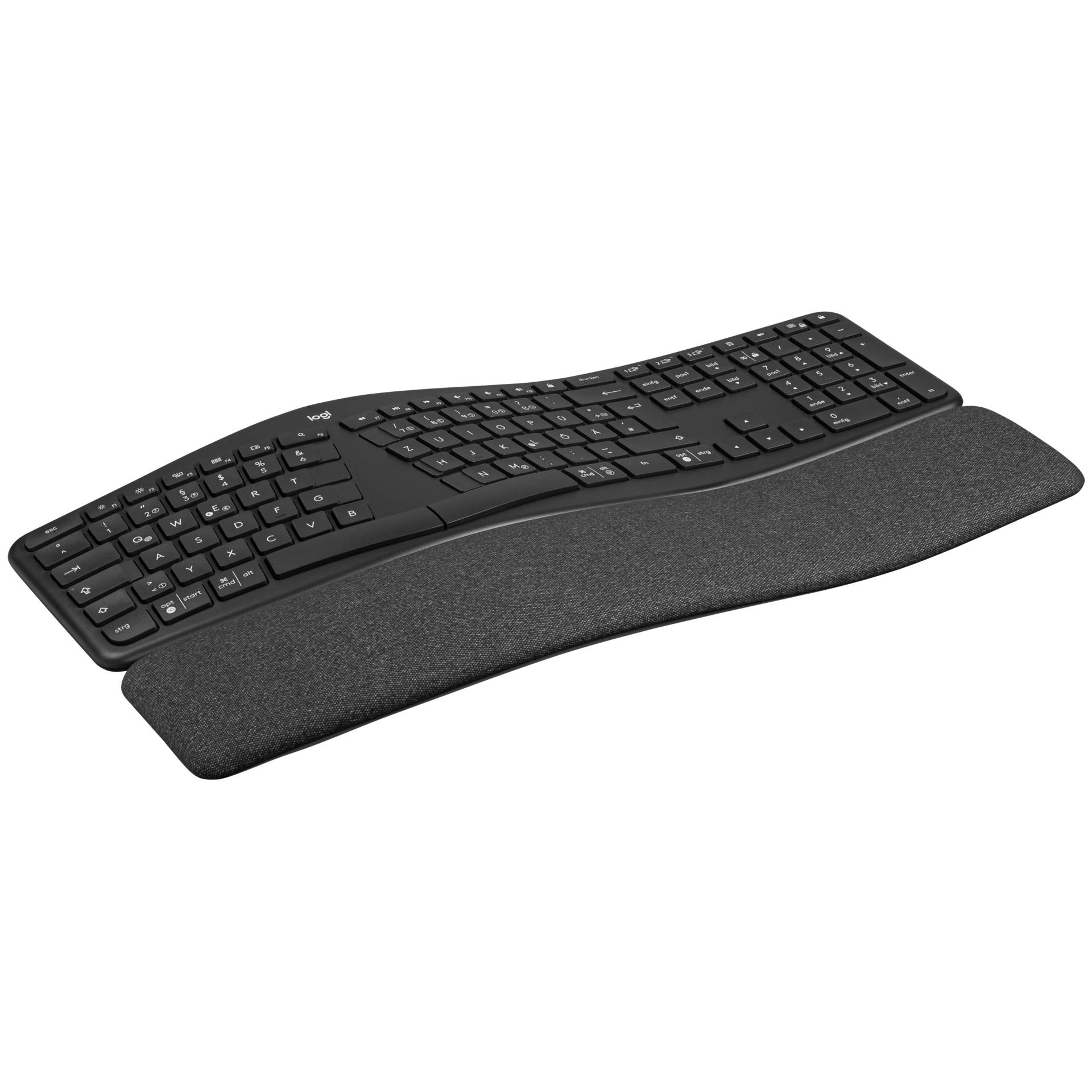 Logitech Keyboard ERGO K860 Wireless Black Tastaturen & Maeuse Home Office