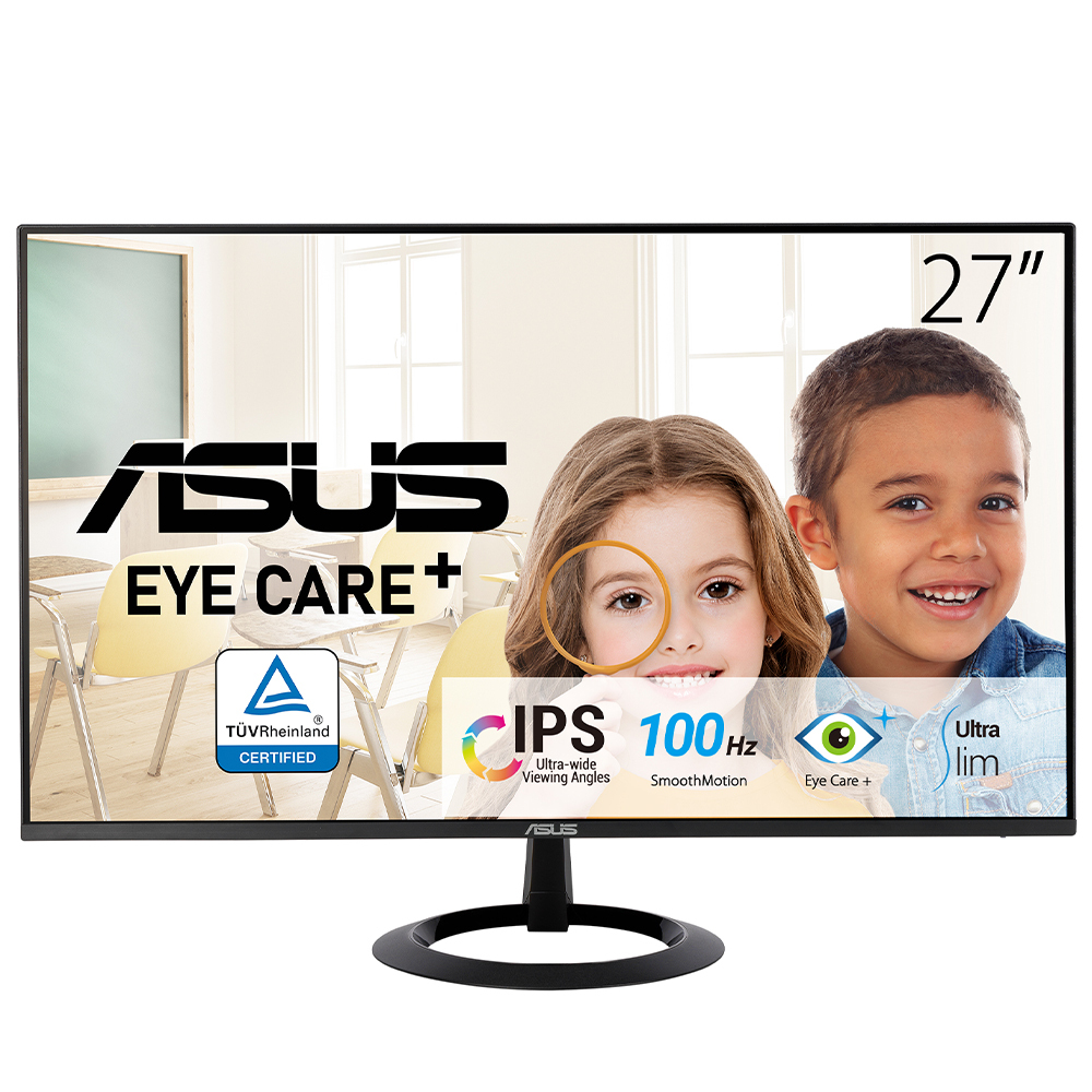 ASUS VZ27EHF Computerbildschirm 68 6 cm  27   1920 x 1080 Pixel Full HD LCD Schwarz Monitore