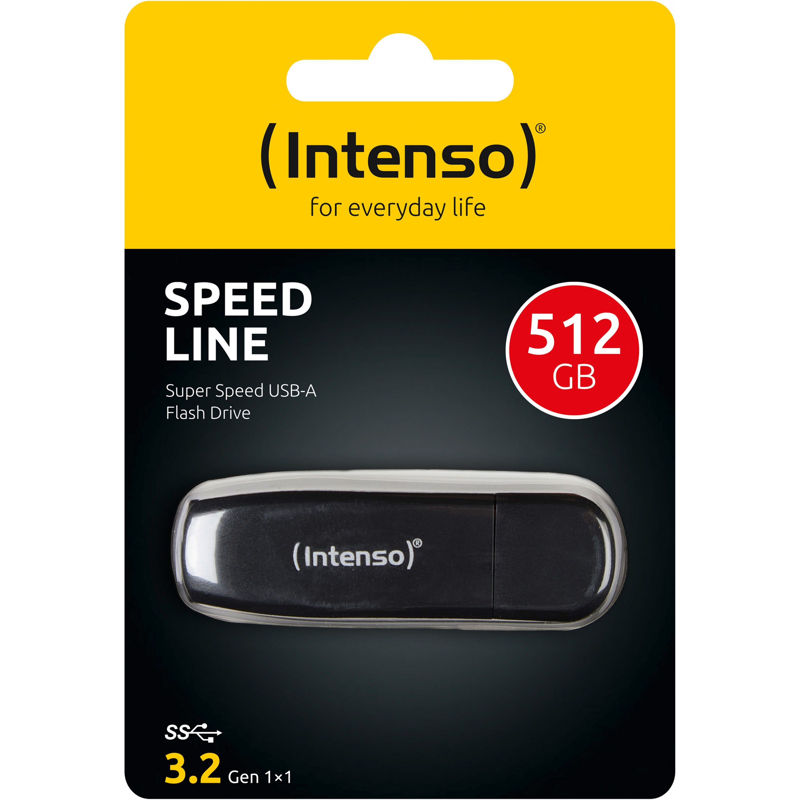 Intenso Speed Line 512GB USB Stick 3 2 Gen 1x1 Speichermedien
