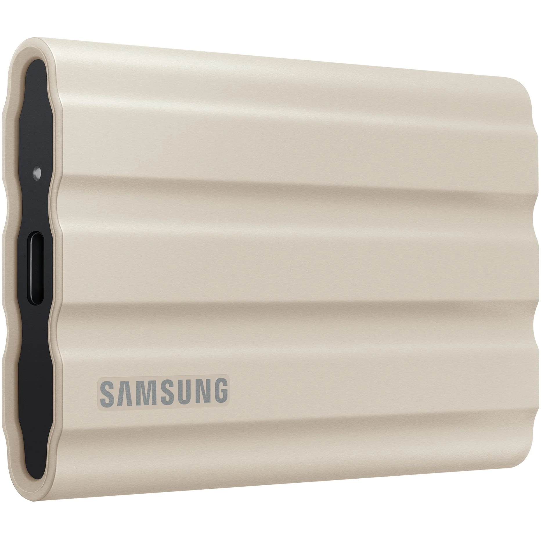 Samsung 2tb  portable t7 shield usb 3 2 gen2 beige retail Speichermedien