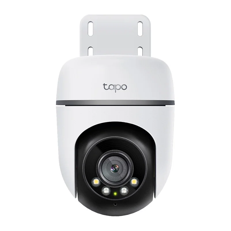 TP Link Tapo TC41 V2 Sphaerisch IP Sicherheitskamera Innen   Aussen 2304 x 1296 Pixel Decke Wand Stange Ueberwachungskameras