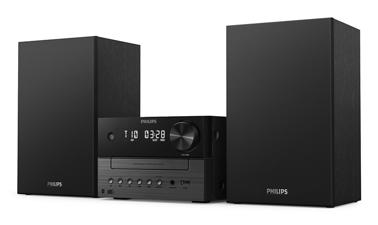 Philips 3000 series TAM3505M2 12 Home Stereoanlage Heim Audio Mikrosystem 20 W Schwarz Video & Audio