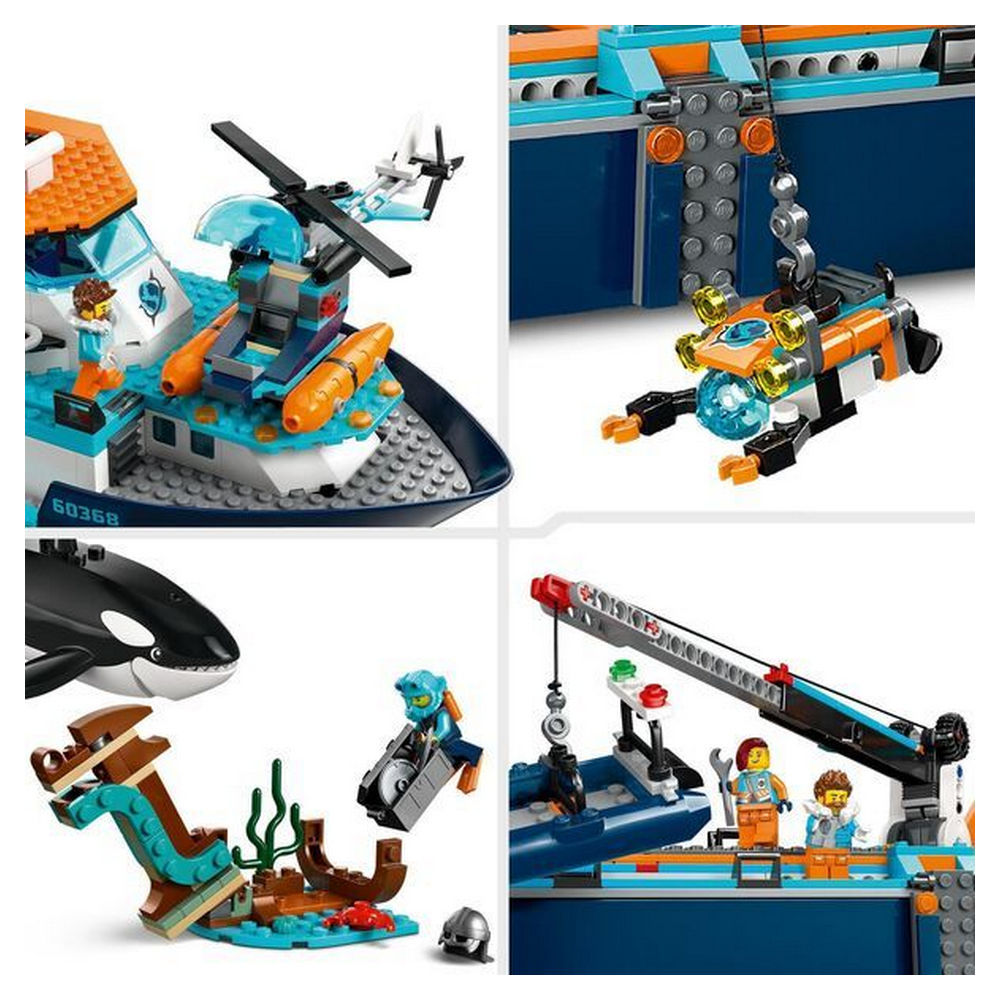 LEGO City 60368 Arktis Forschungsschiff