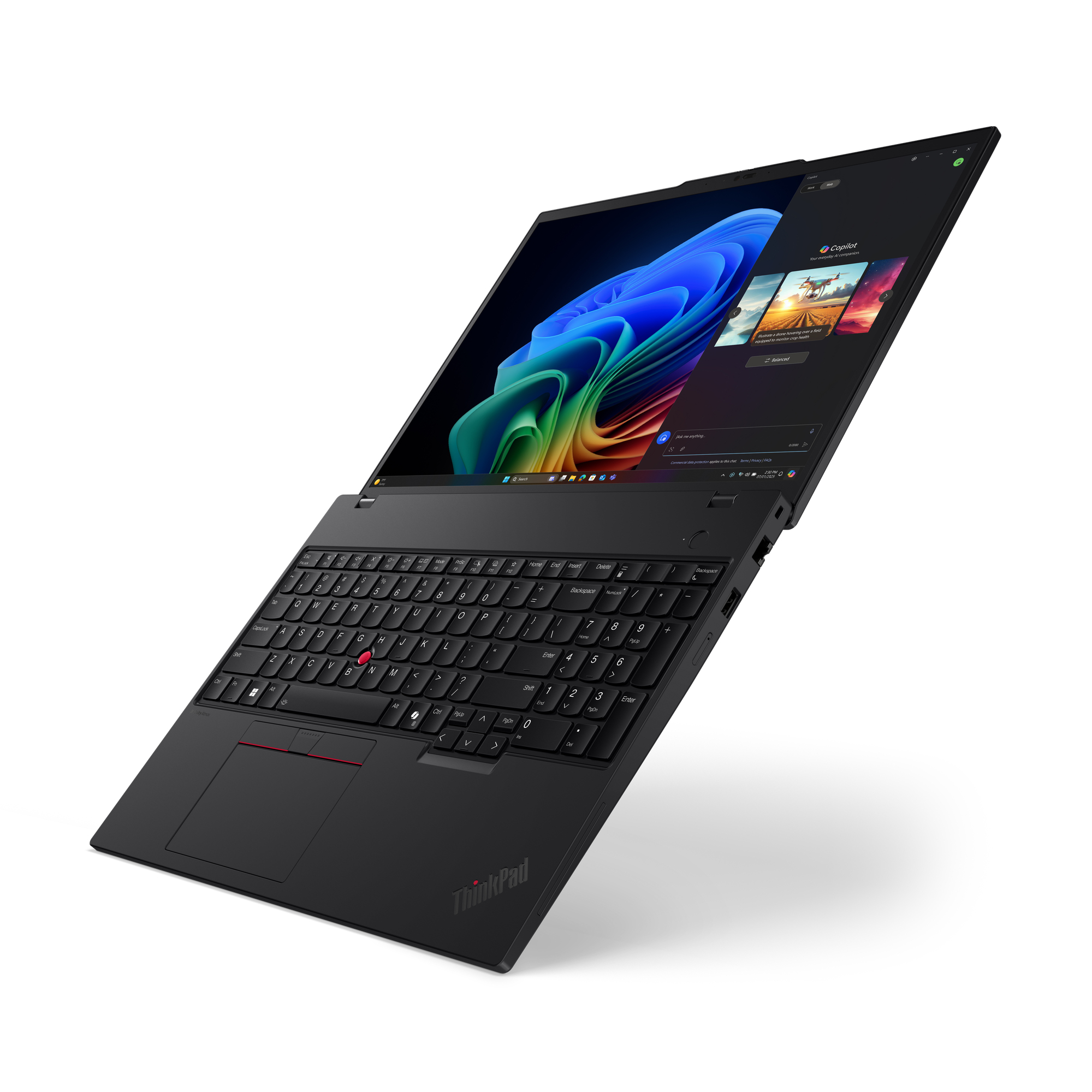 Lenovo ThinkPad T16 Gen 4  AMD  Copilot  PC AMD Ryzen AI 7 350 Laptop 40 6 cm  16   WUXGA 32 GB DDR5 SDRAM 1 TB SSD Wi Fi 7  802 11be  Windows 11 Pro Deutsch Schwarz Notebooks & E-Book Reader