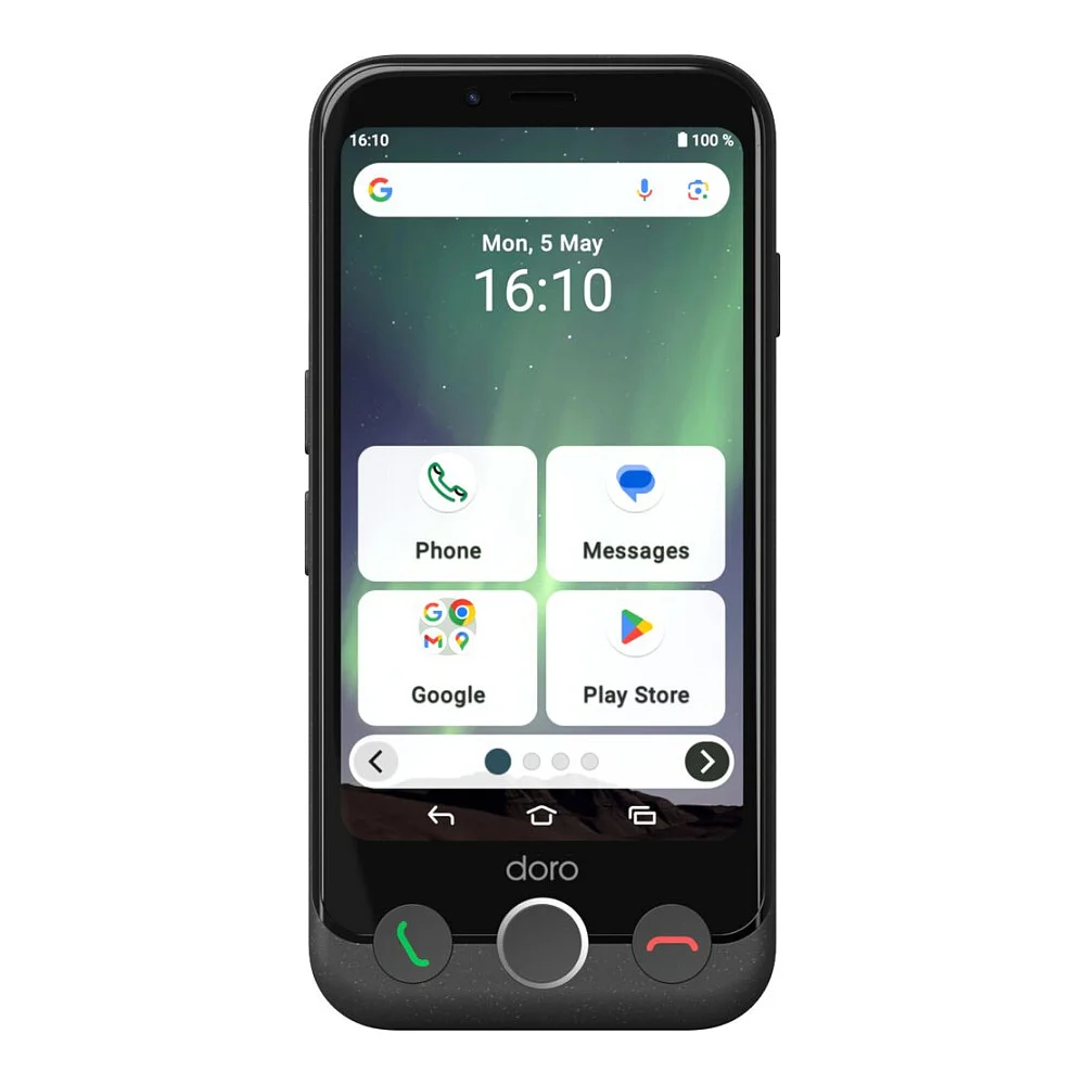 Doro Aurora A10 graphit 4 5Zoll 64GB Smartphones